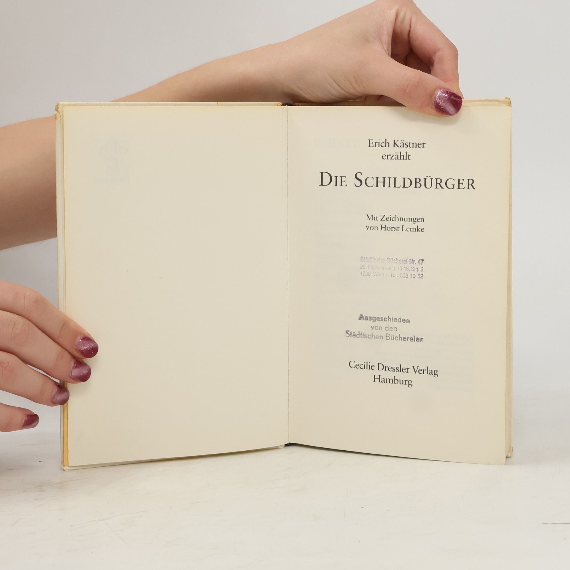 Erich Kästner Die Schildbürger