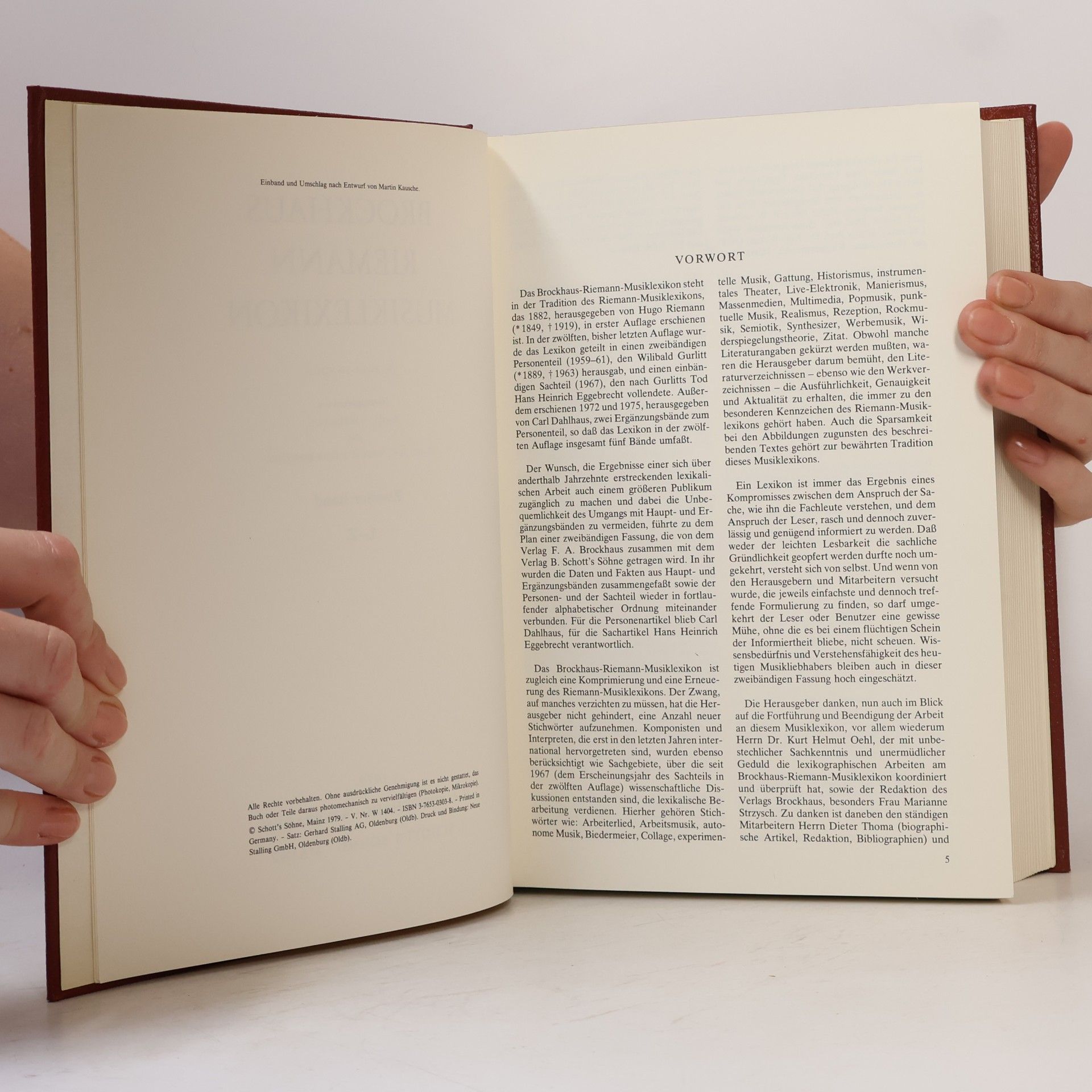 Autorenkollektiv Brockhaus Riemann Musiklexikon in 2 Bänden L-Z