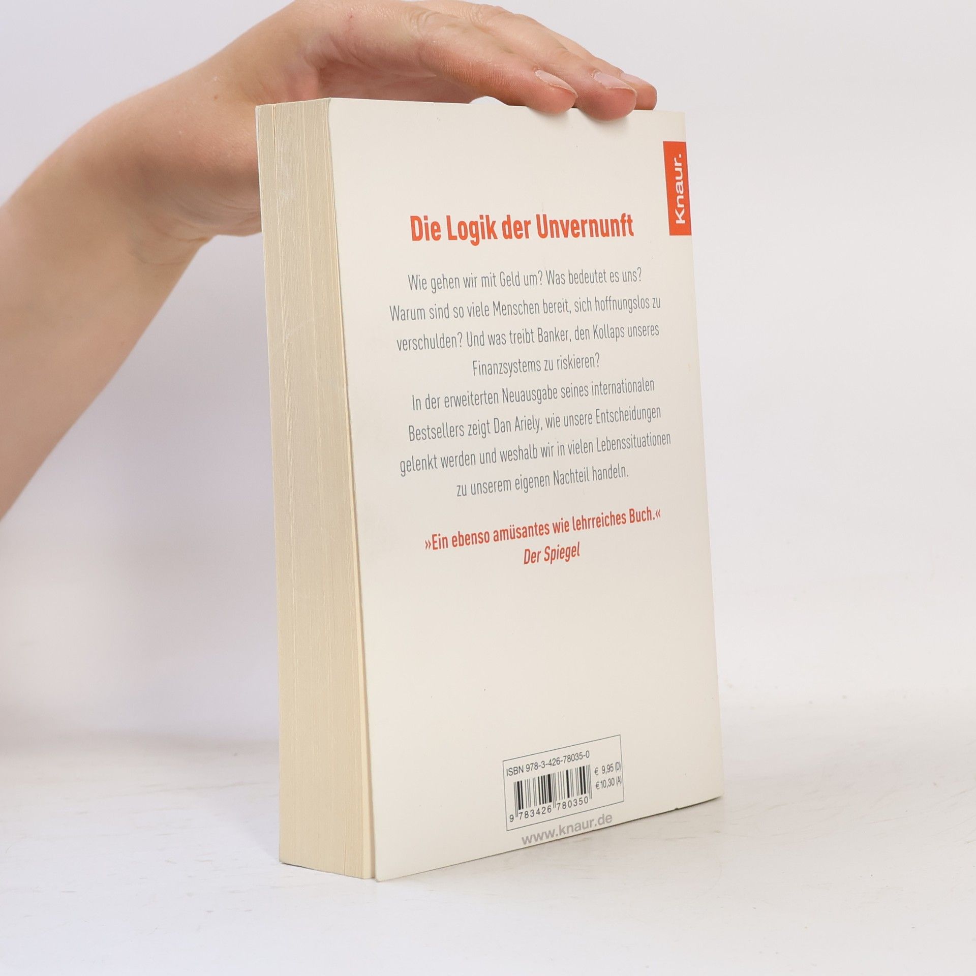 Dan Ariely Denken hilft zwar, nützt aber nichts
