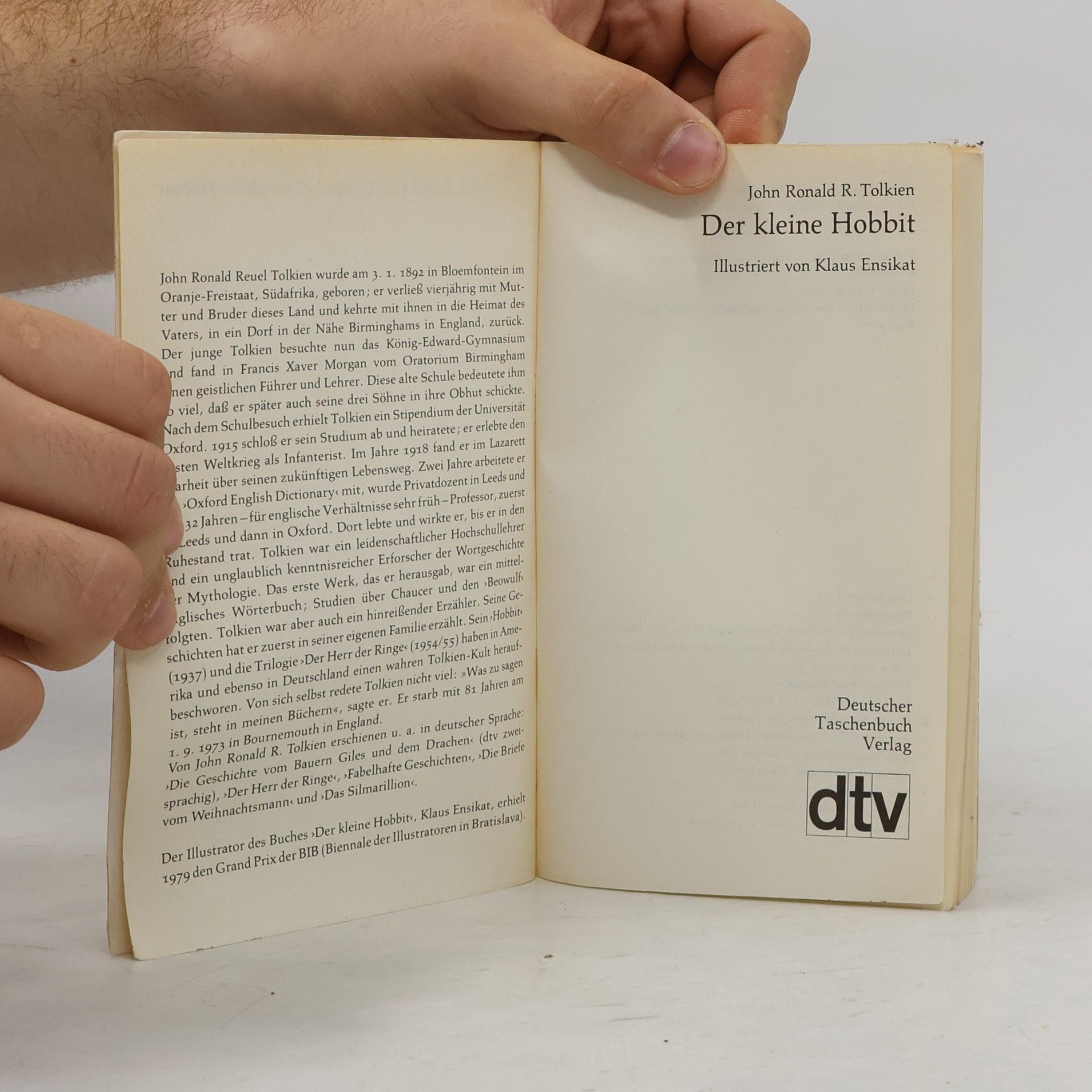 J. R. R. Tolkien Der kleine Hobbit