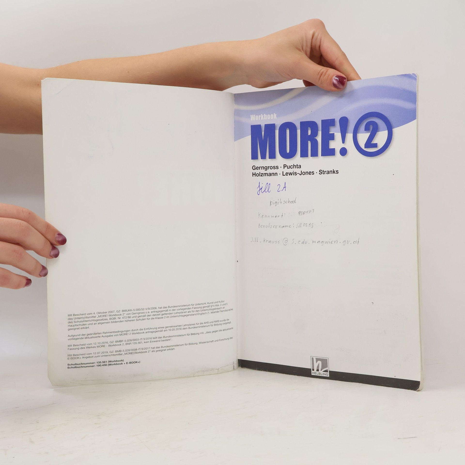 Günter Gerngross More! 2 Workbook