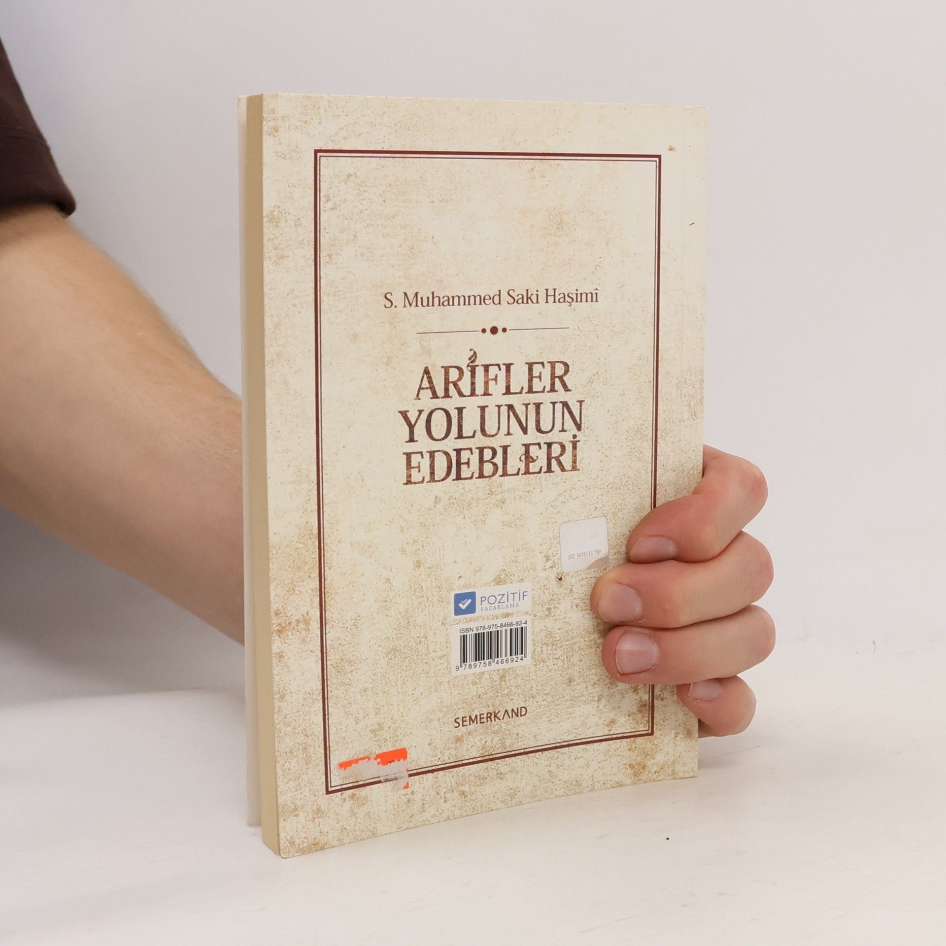 S. Muhammed Saki Haşimi Arifler Yolunun Edebleri - S. Muhammed Saki Hasimi