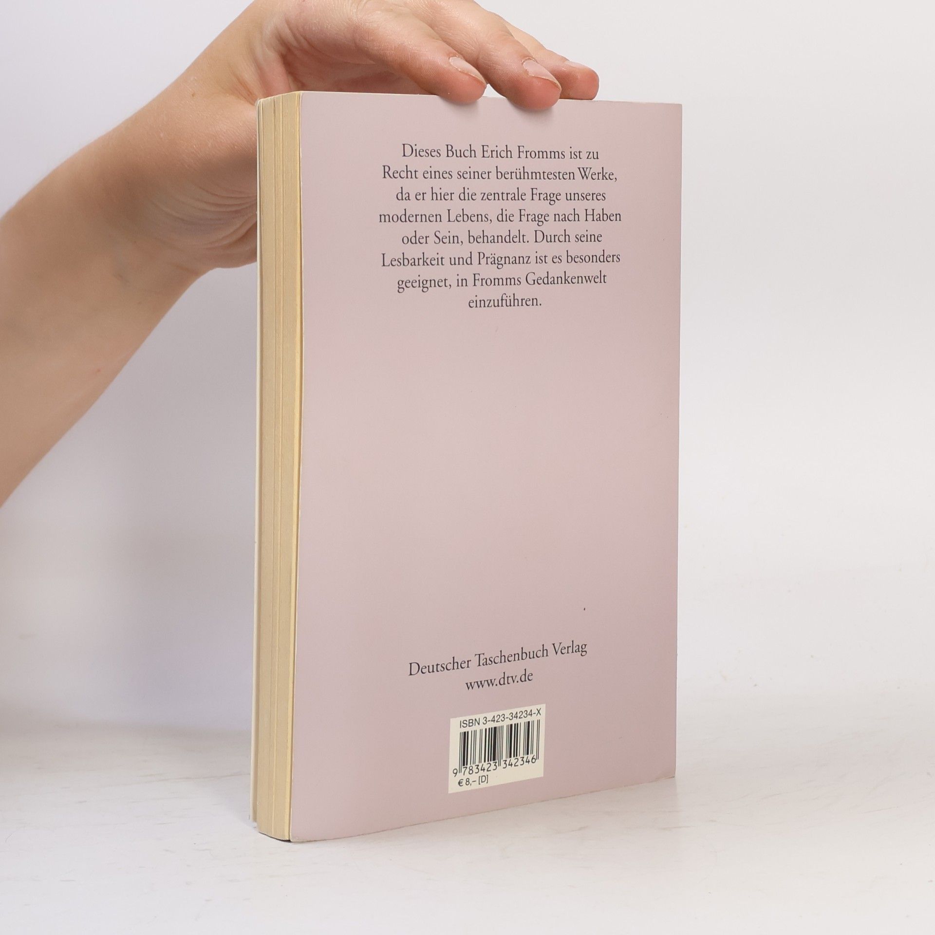 Erich Fromm Haben oder Sein