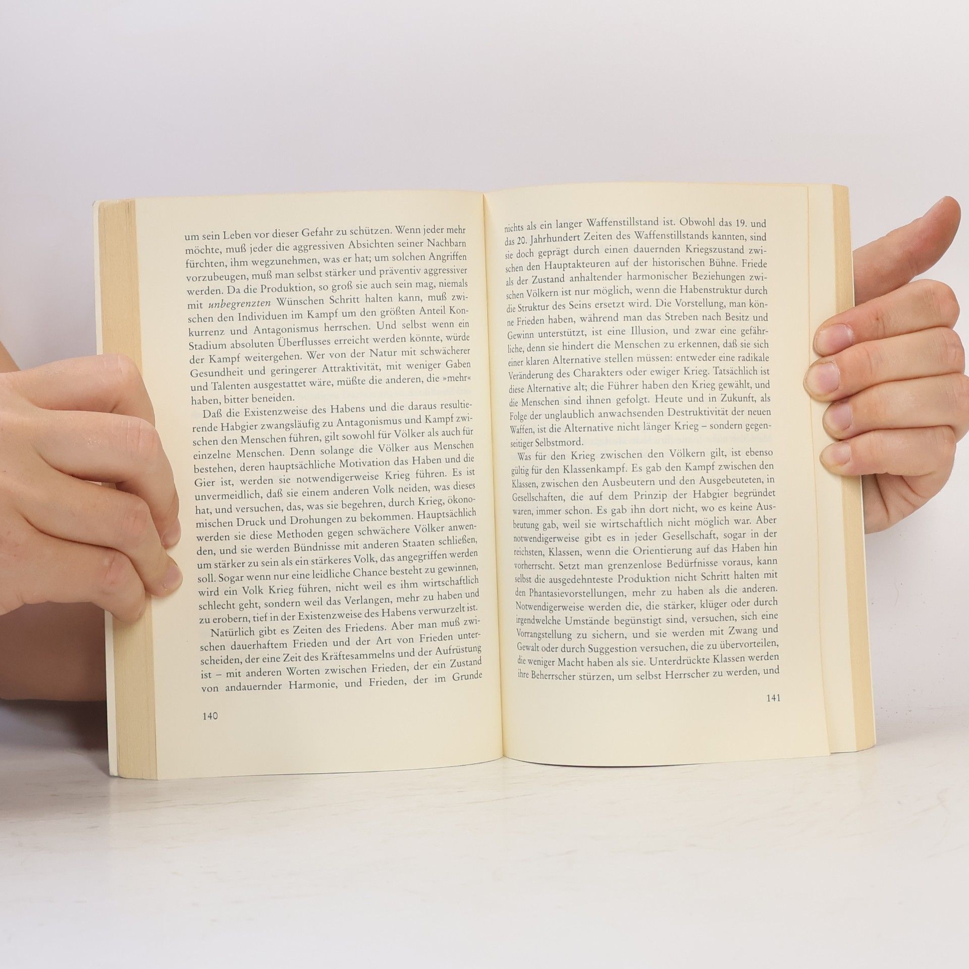 Erich Fromm Haben oder Sein
