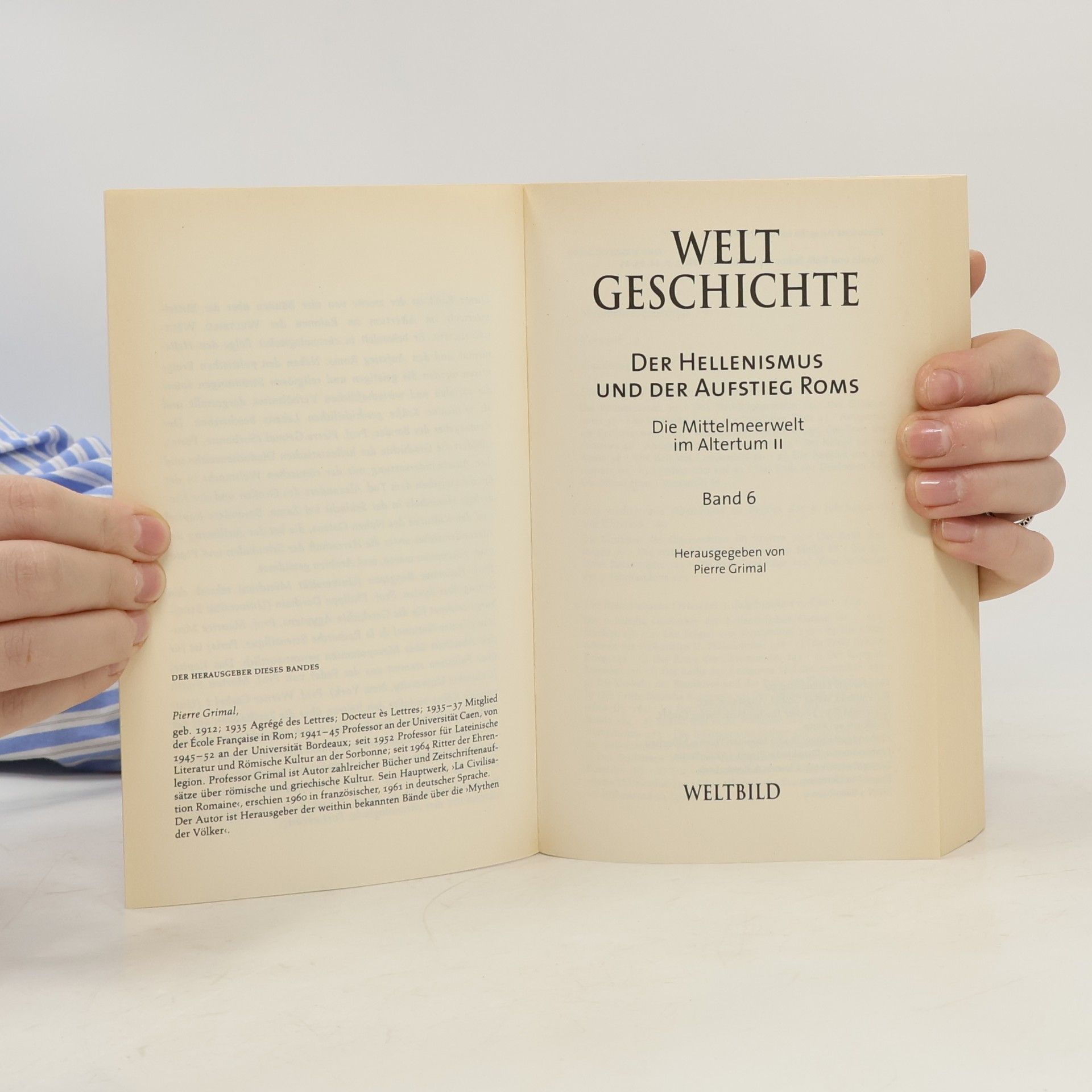 Autorenkollektiv Weltgeschichte 6. Der Hellenismus und der Aufstieg Roms