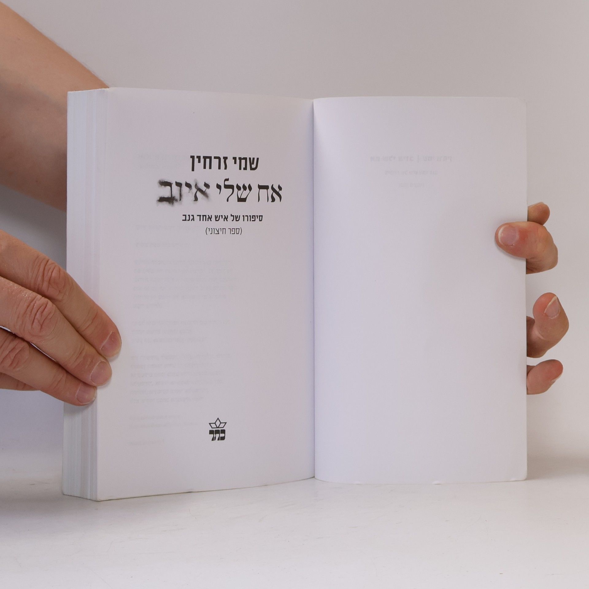Shemi Zarhin אח שלי איוב