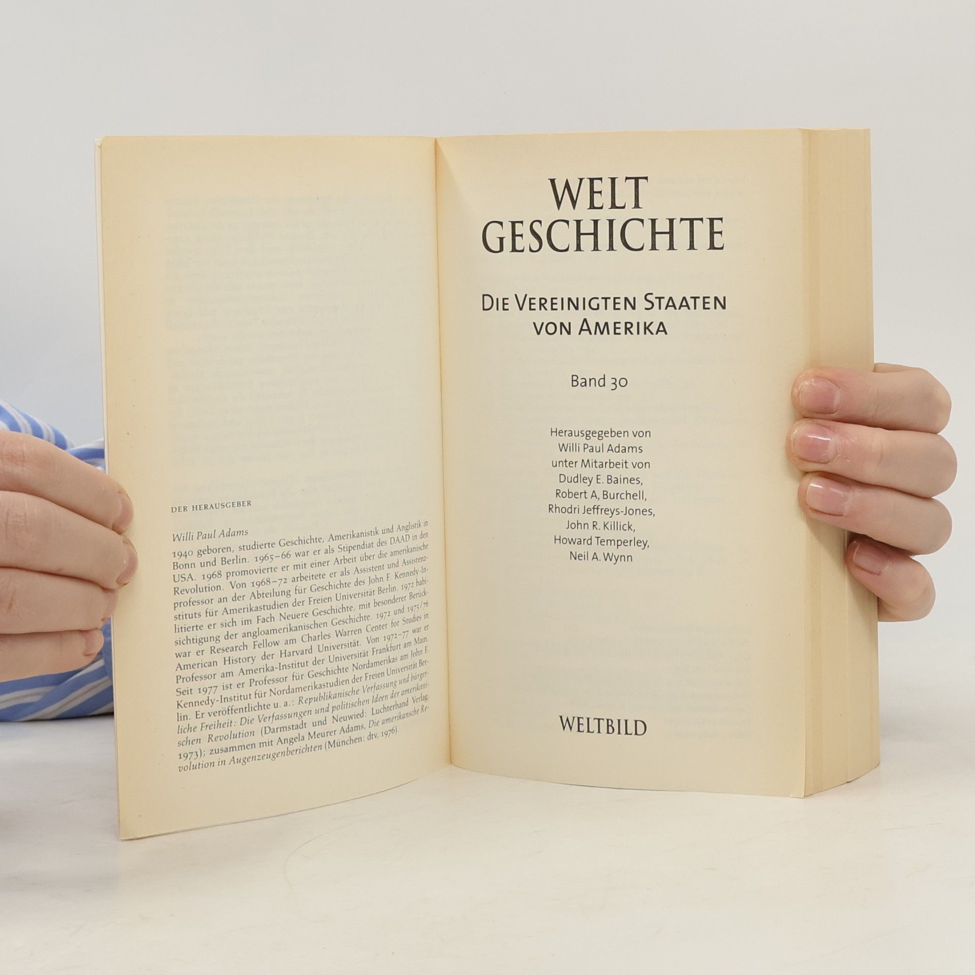 Autorenkollektiv Welt Geschichte 30. Die Vereinigten Staaten von Amerika