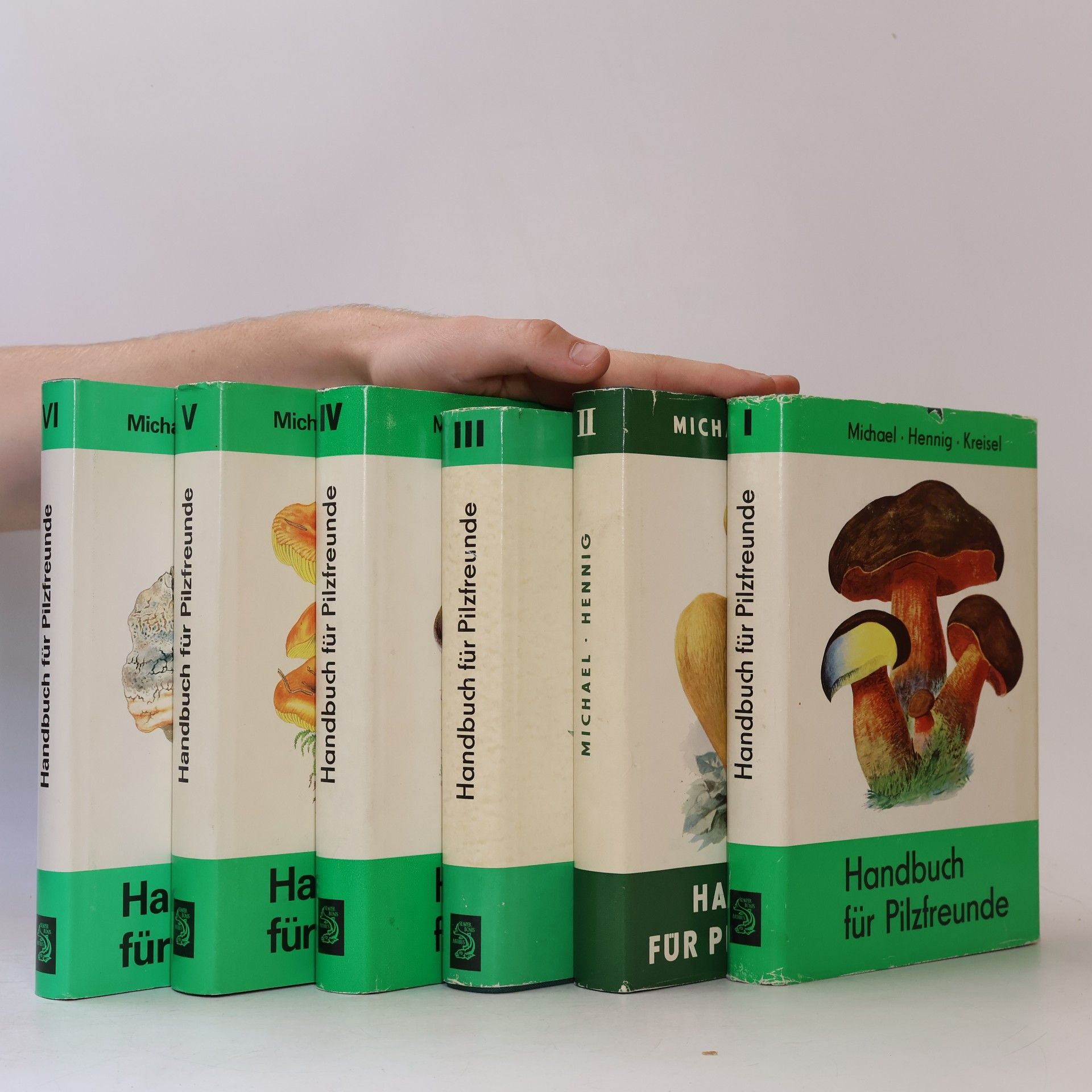 Kolektiv autorů Handbuch für Pilzfreunde I-VI