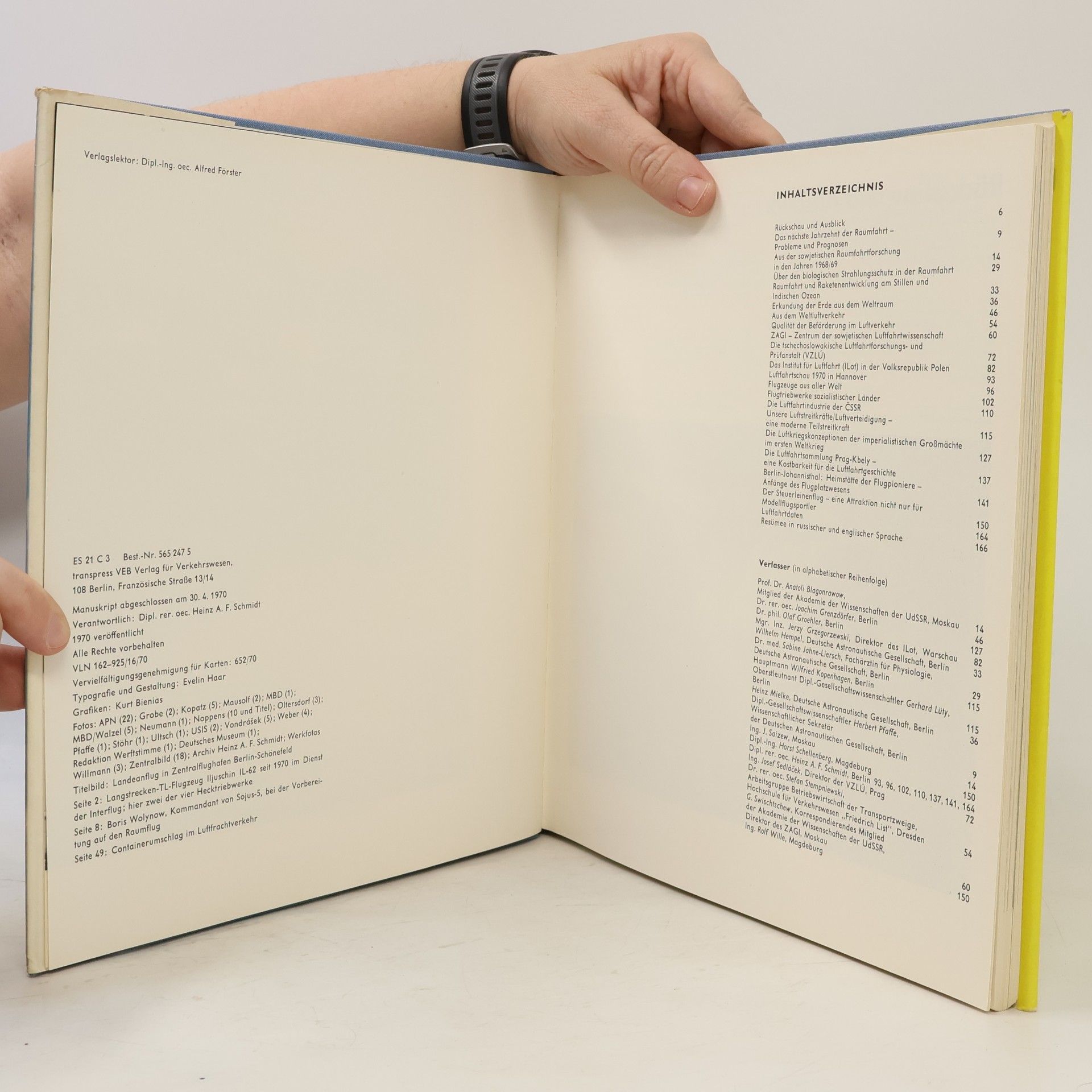 Heinz A. F. Schmidt Flieger-Jahrbuch 1974