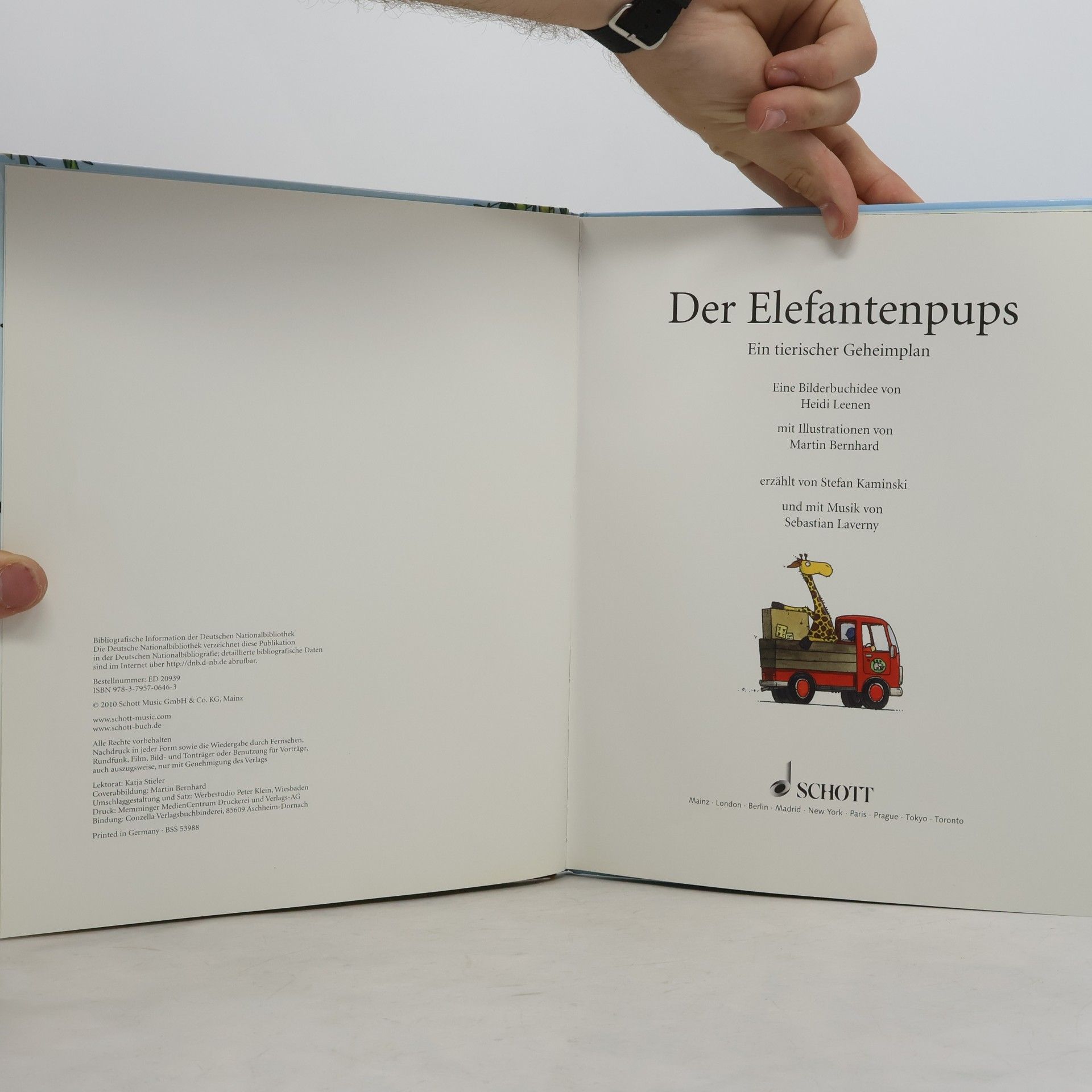 Heidi Leenen Der Elefantenpups - ein tierischer Geheimplan