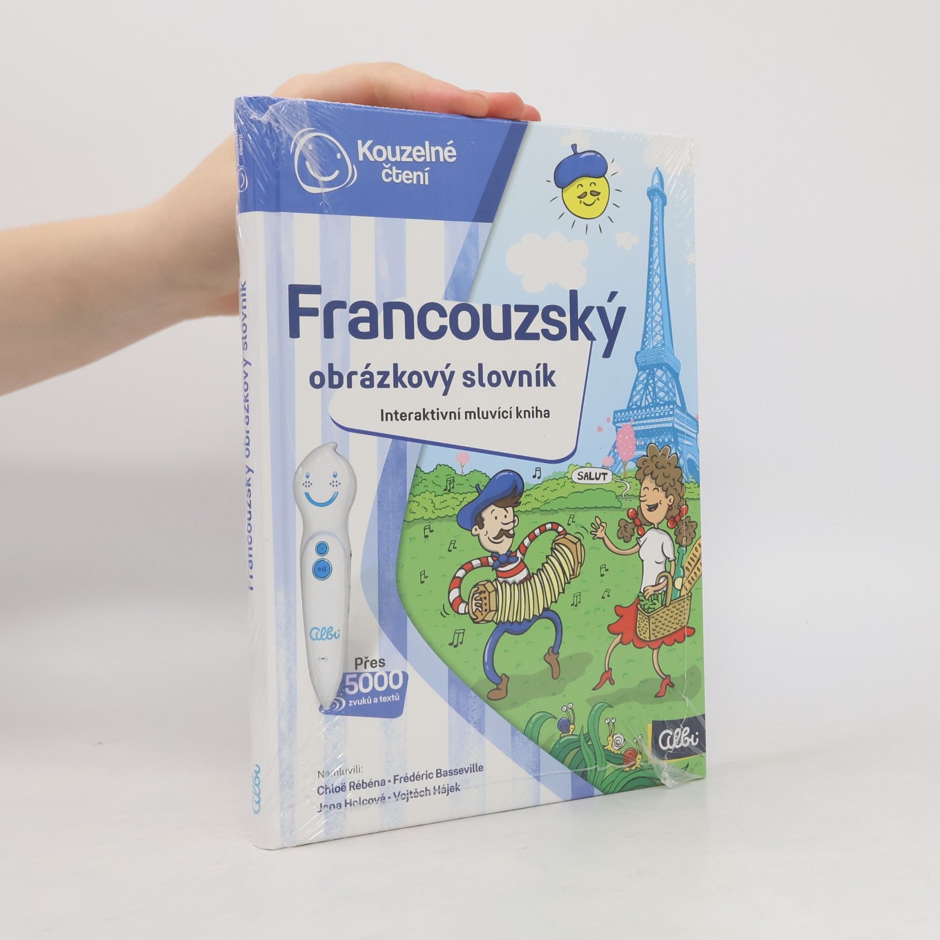 Autorenkollektiv Kouzelné čtení. Francouzský obrázkový slovník: interaktivní mluvící kniha