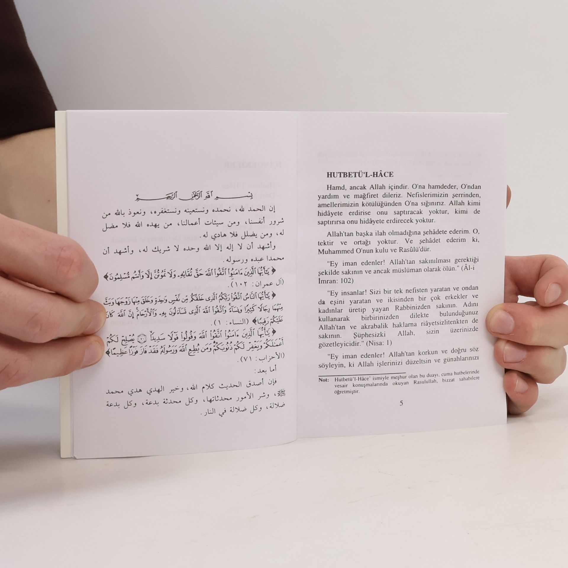 Muhammed b. Abdulvahhap Dinde üç esas