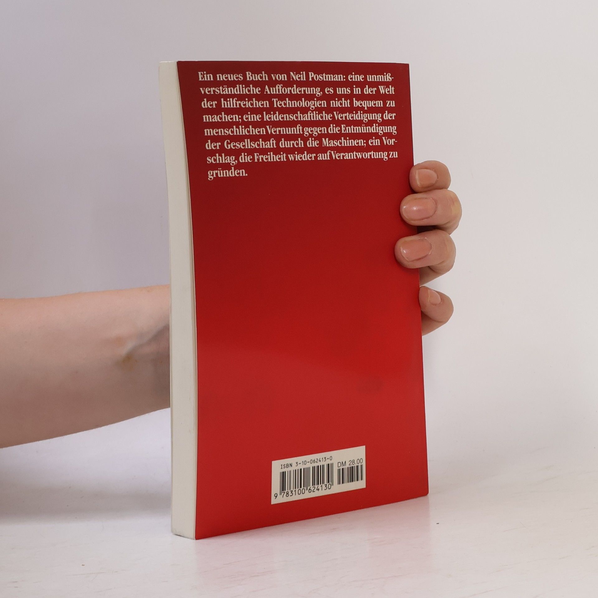 Neil Postman Das Technopol