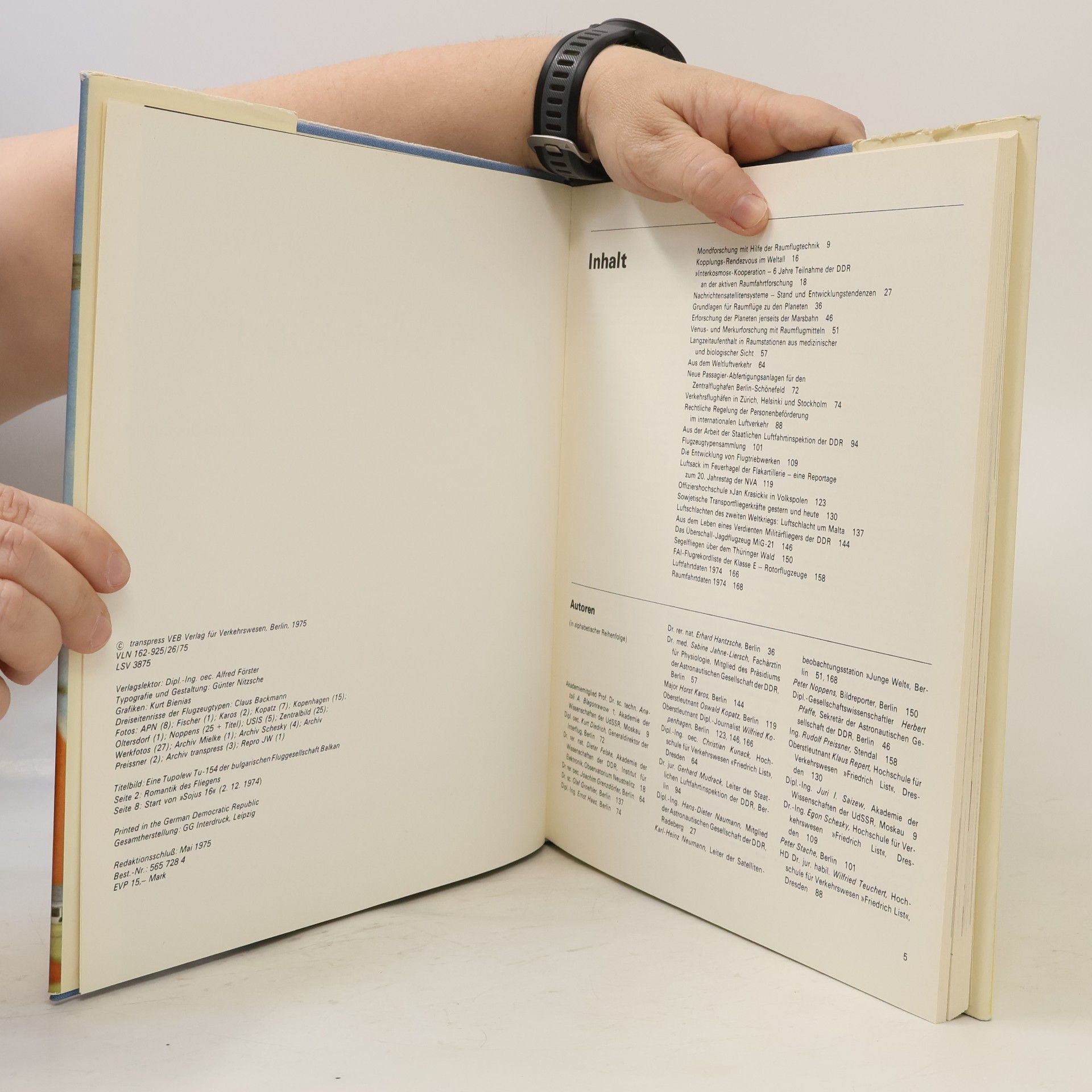 Autorenkollektiv Flieger-Jahrbuch 1976