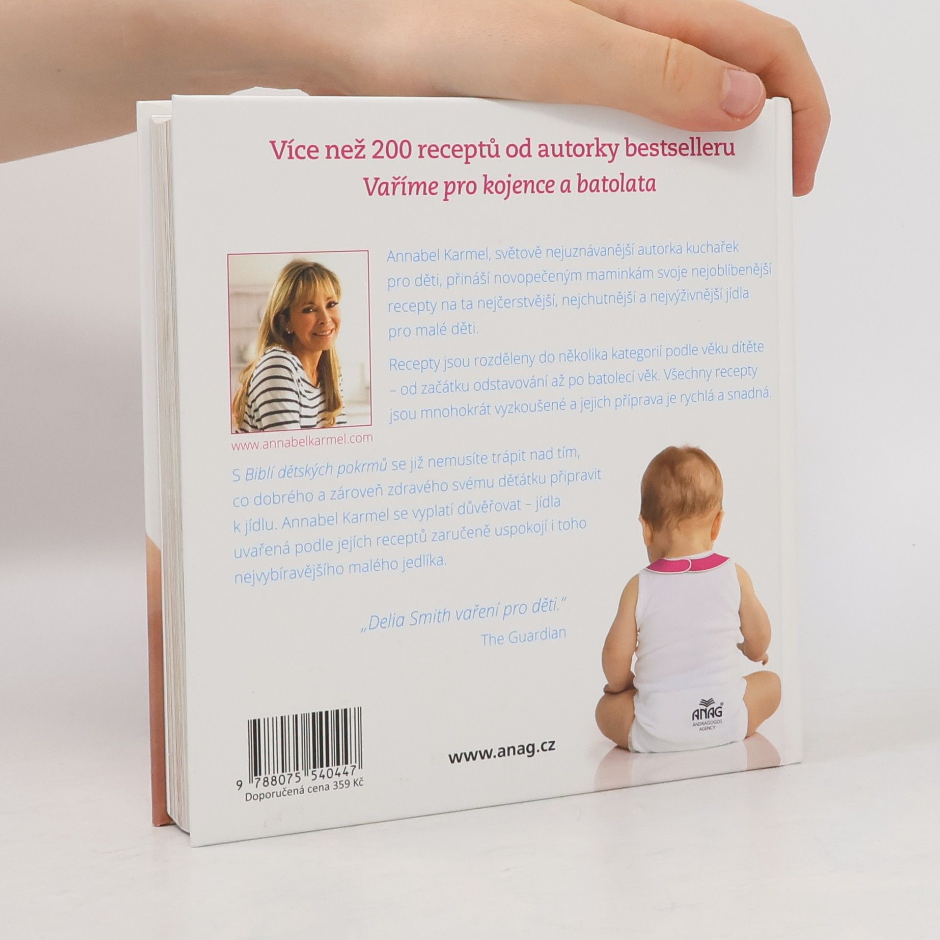 Annabel Karmel Bible dětských pokrmů