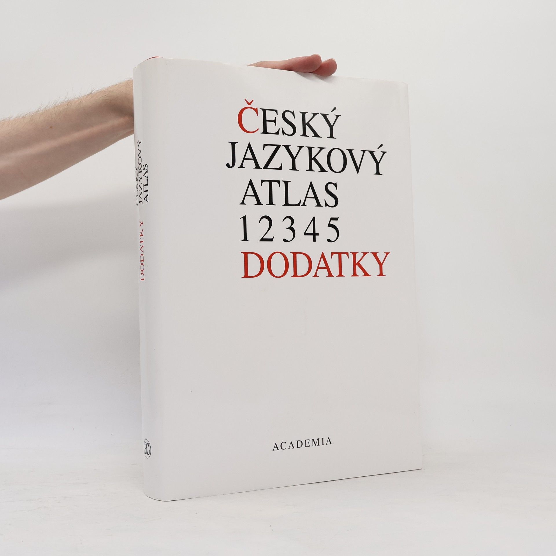 Jan Balhar Český jazykový atlas. Dodatky