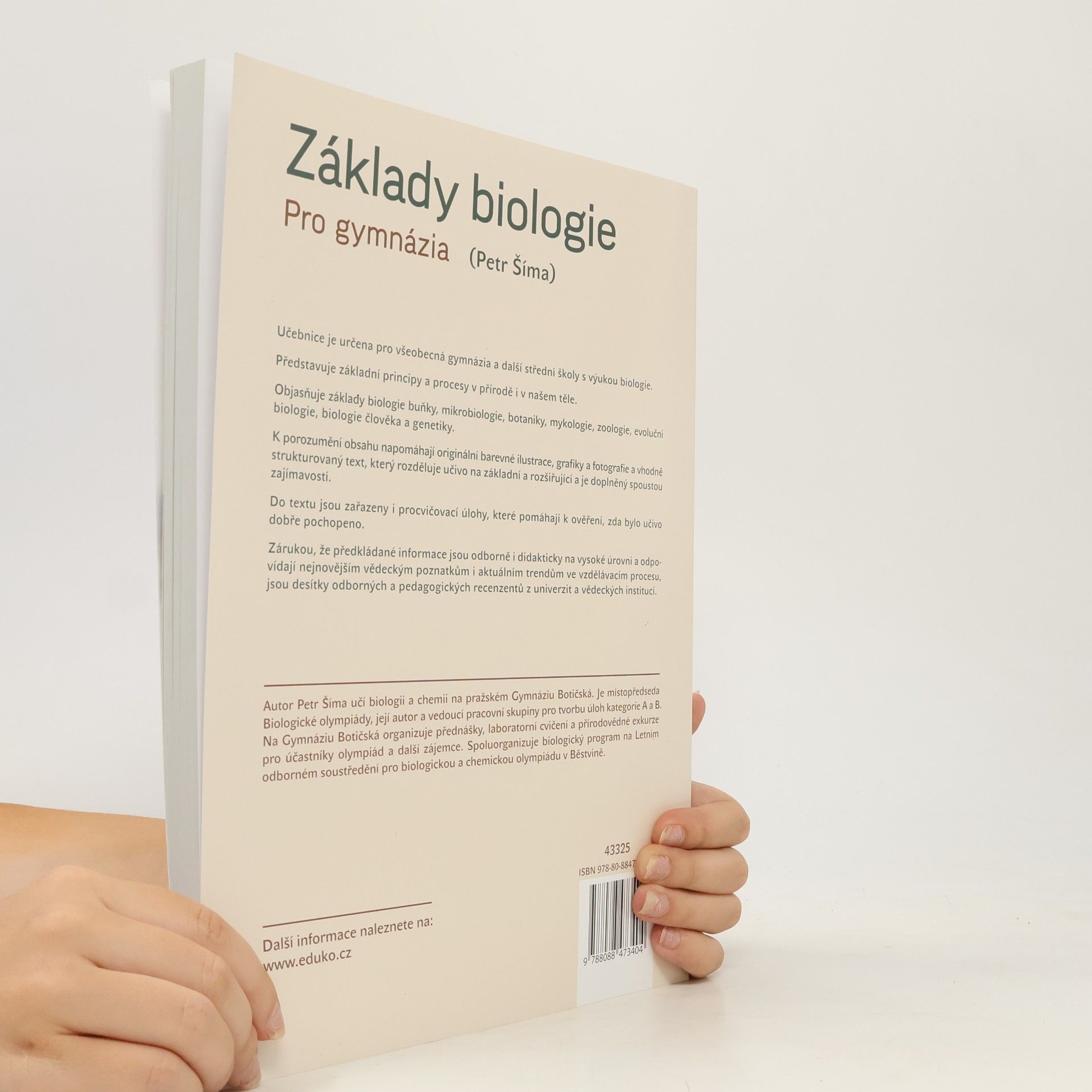 Petr Šíma Základy biologie