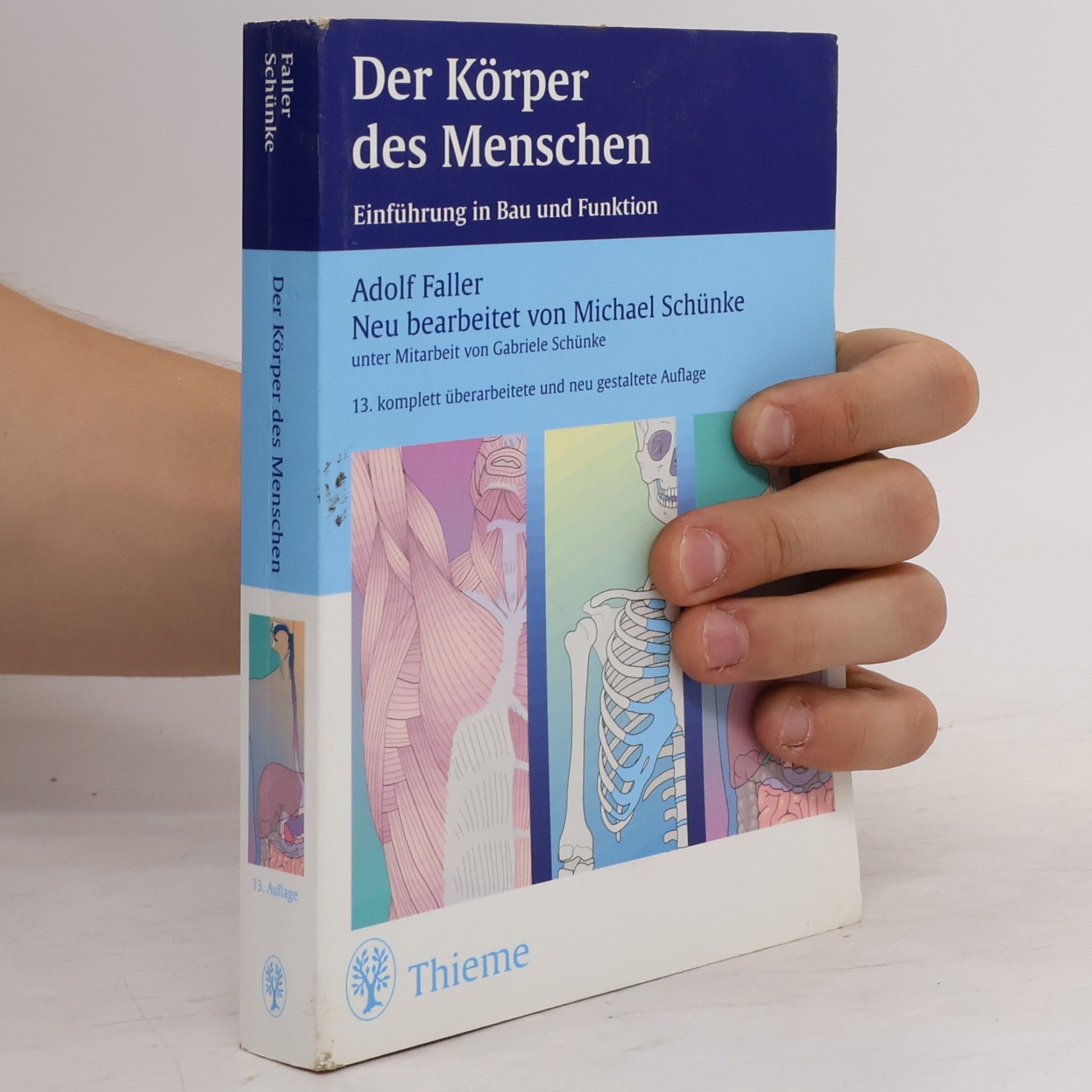 Kolektiv autorů Der Körper des Menschen : Einführung in Bau und Funktion