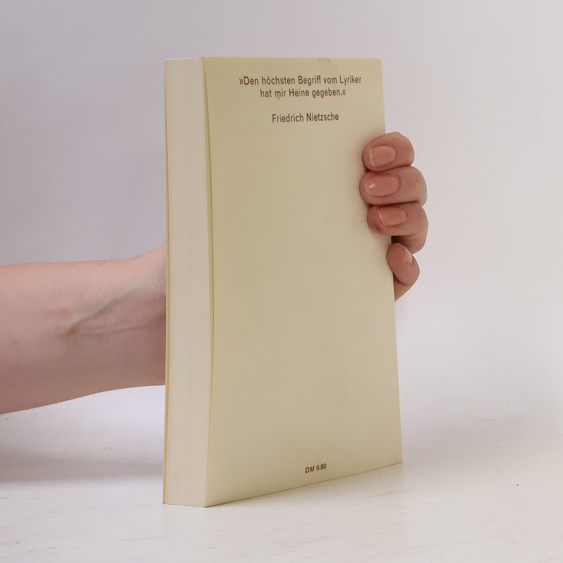 Heinrich Heine Buch der Lieder