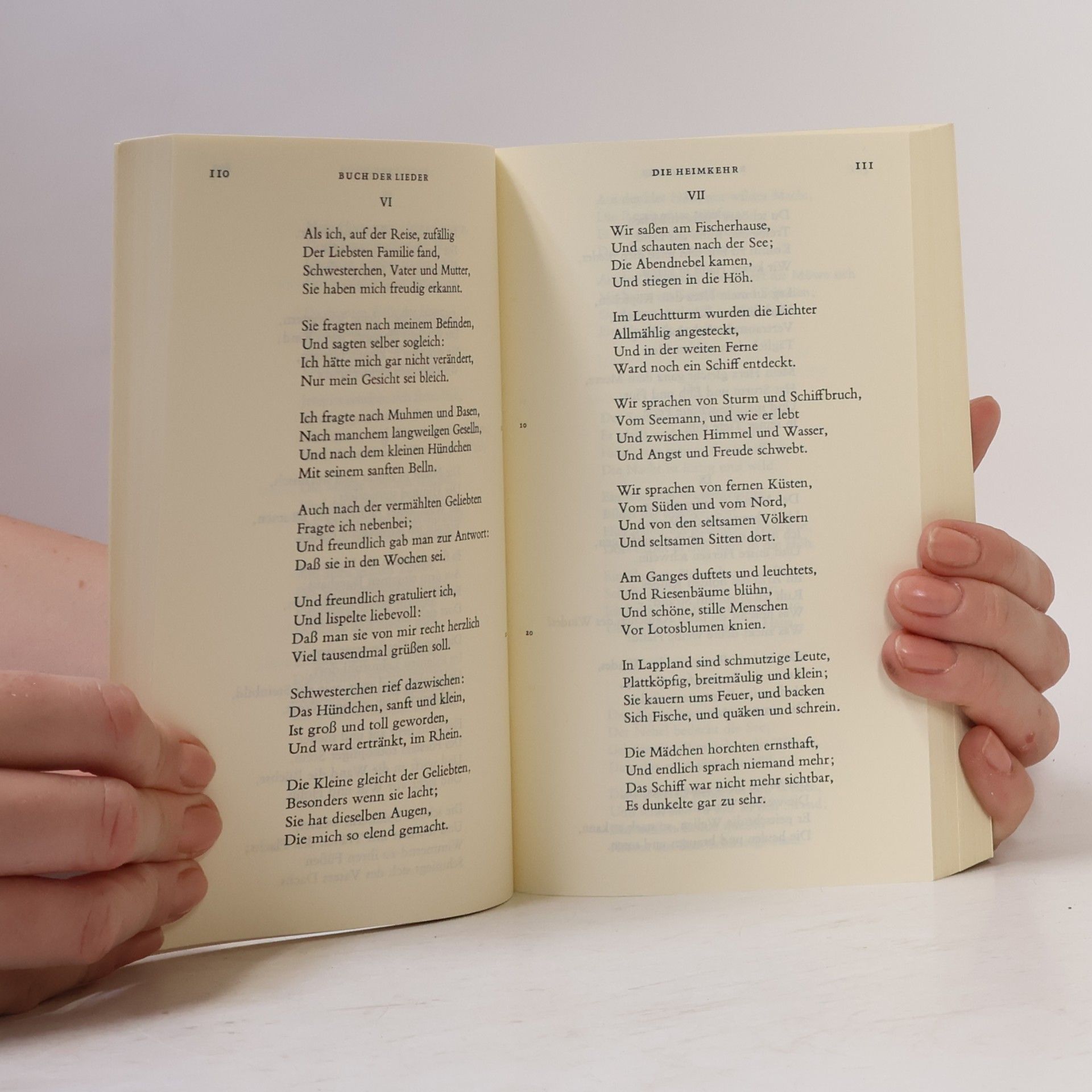 Heinrich Heine Buch der Lieder
