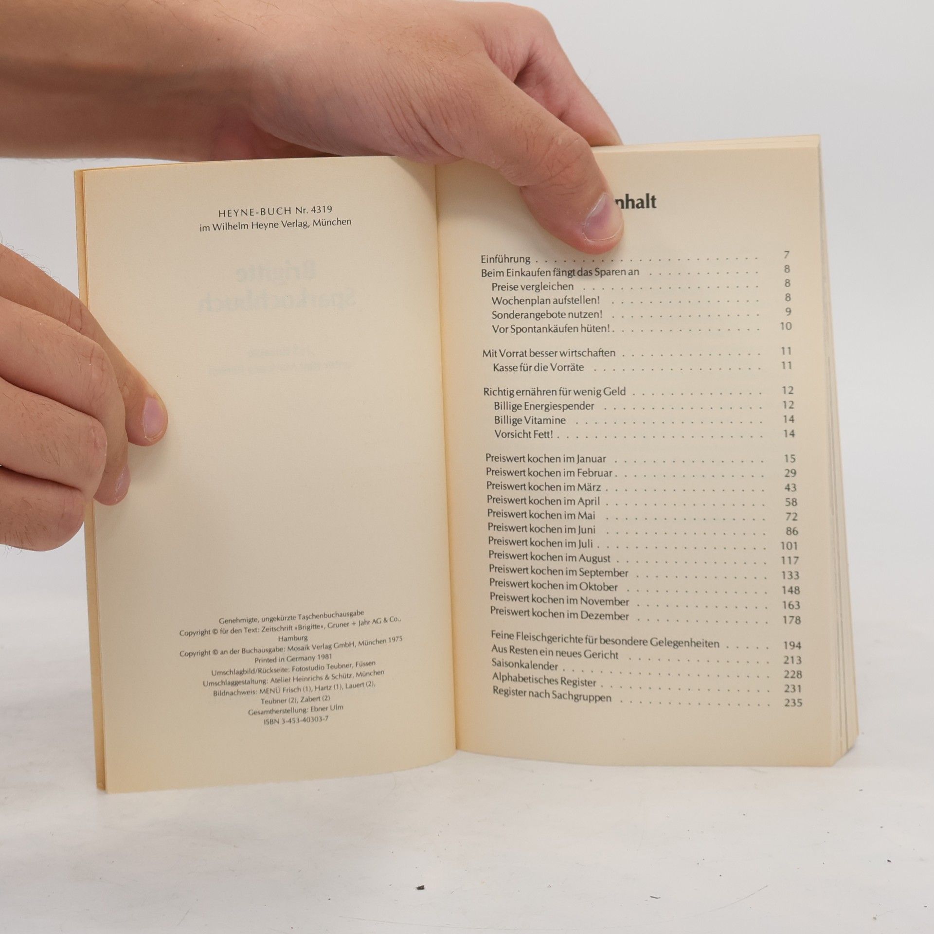 Ursula Borchert Brigitte-Sparkochbuch