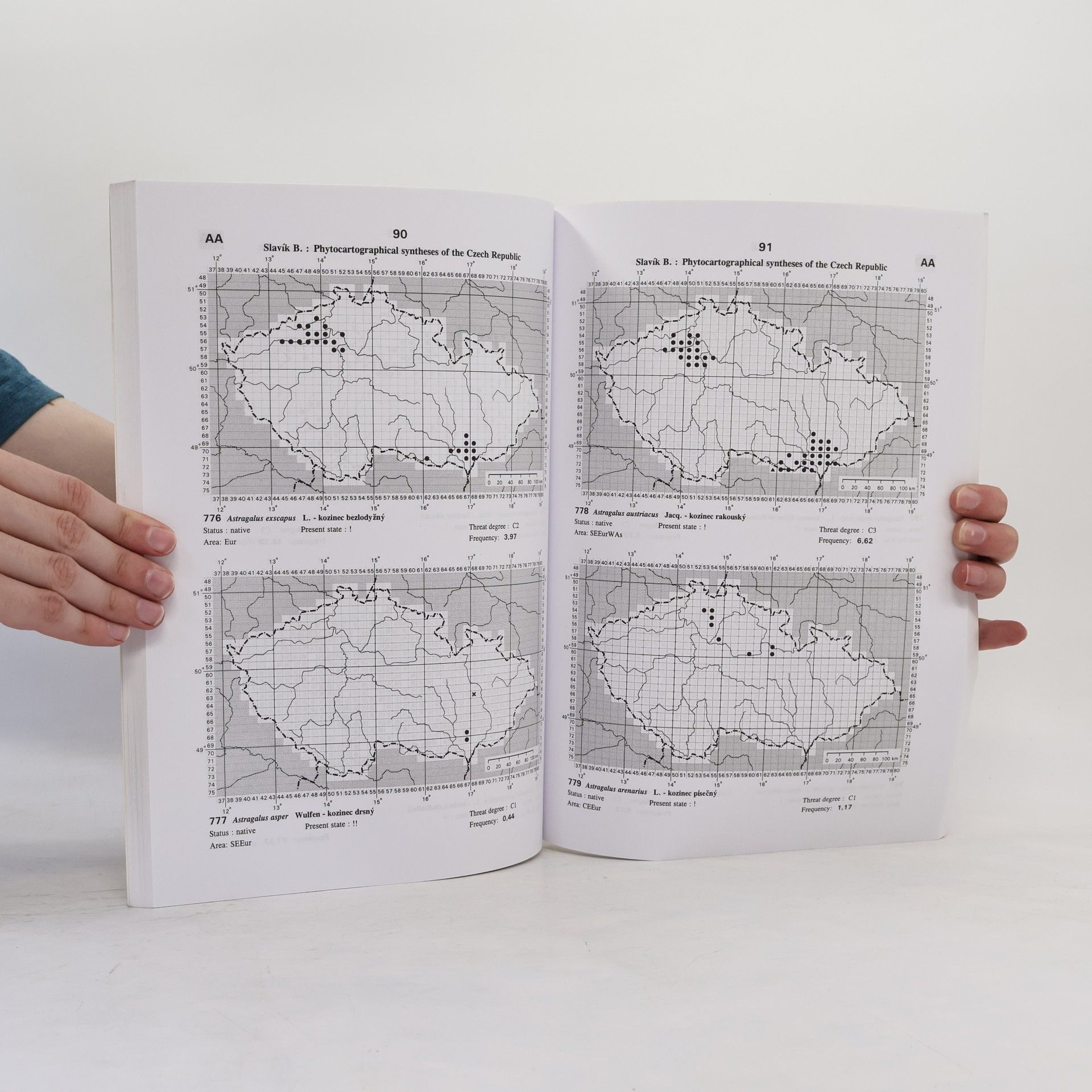 Bohumil Slavík Phytocartographical syntheses of the Czech Republic 3