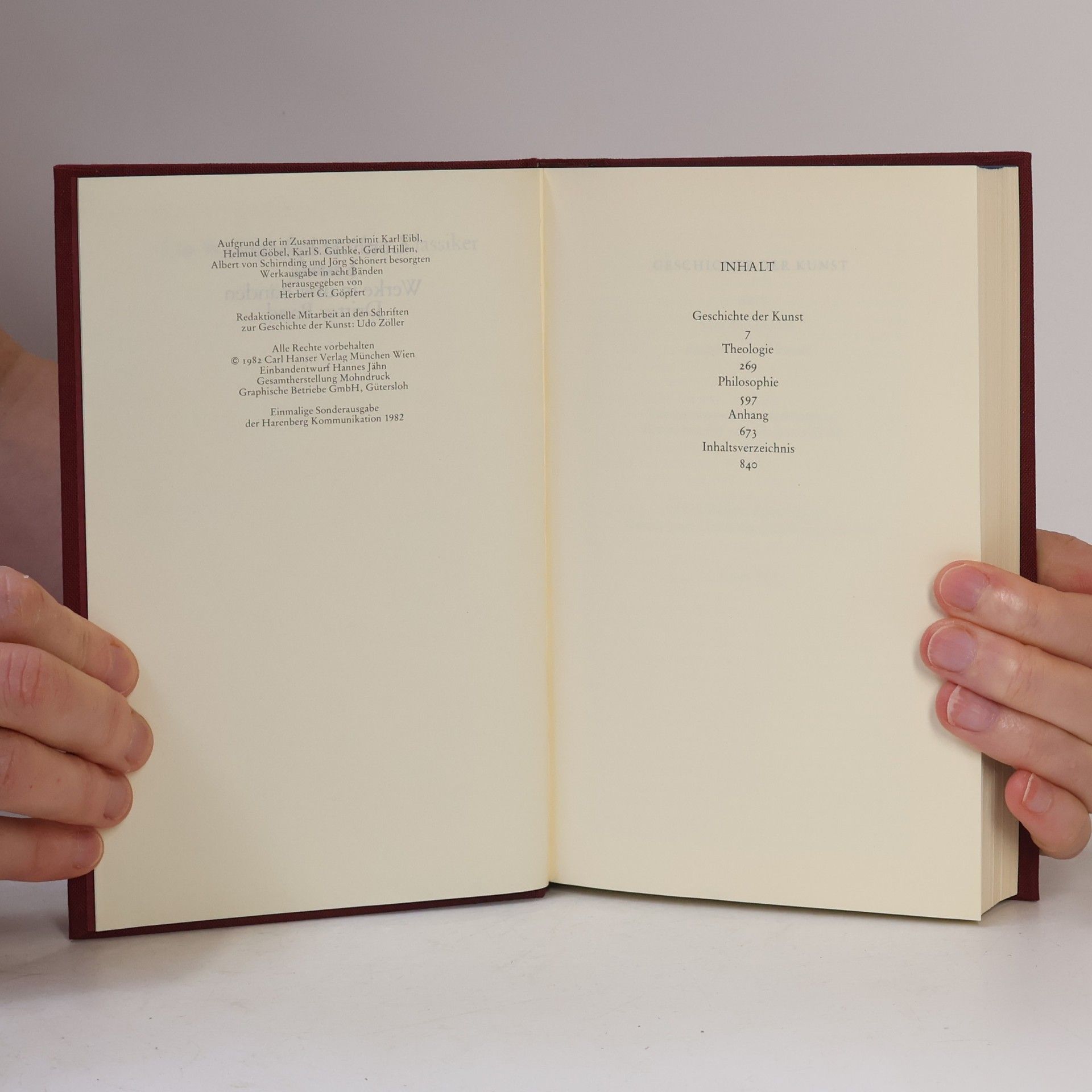 Gotthold Ephraim Lessing Werke in drei Bänden. 3