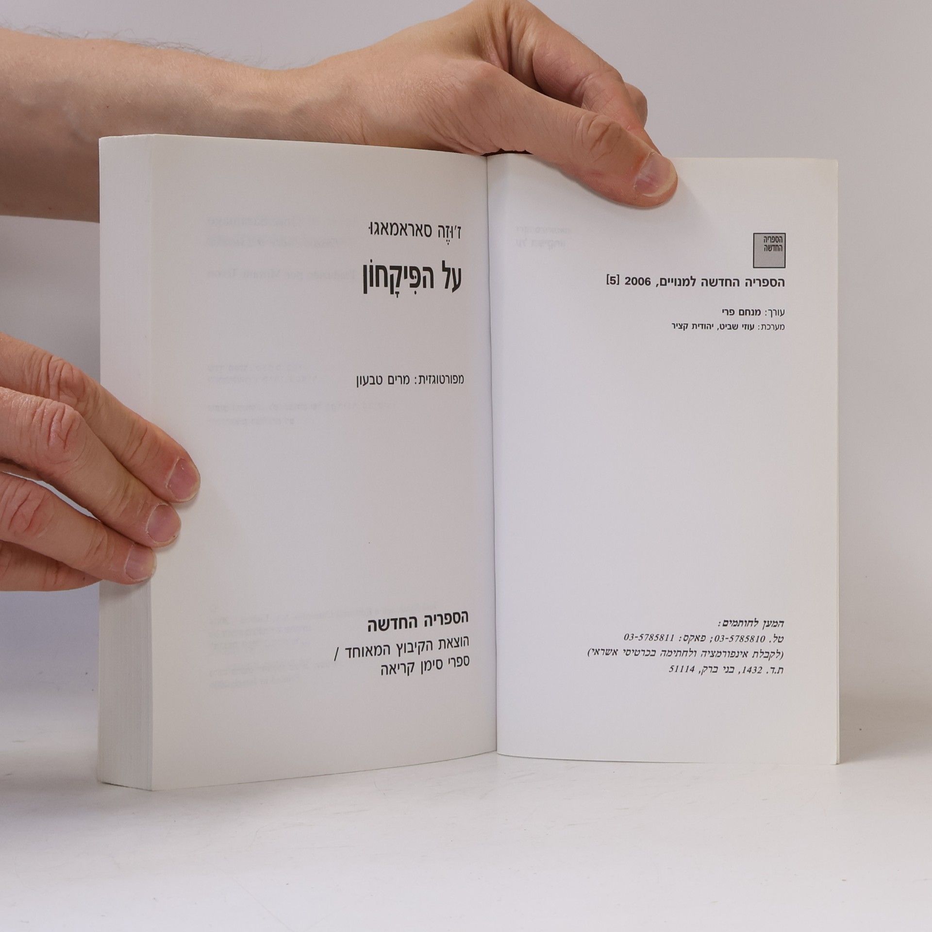 מרים טבעון על הפיקחון