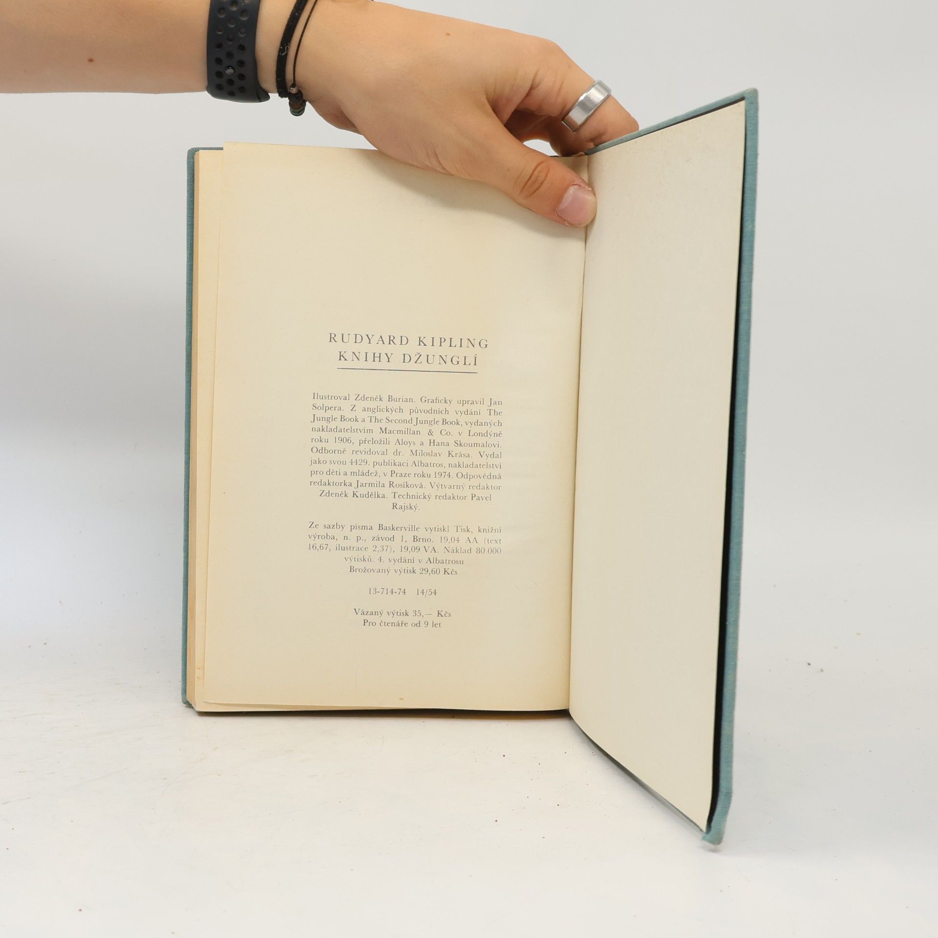 Rudyard Kipling Knihy džunglí