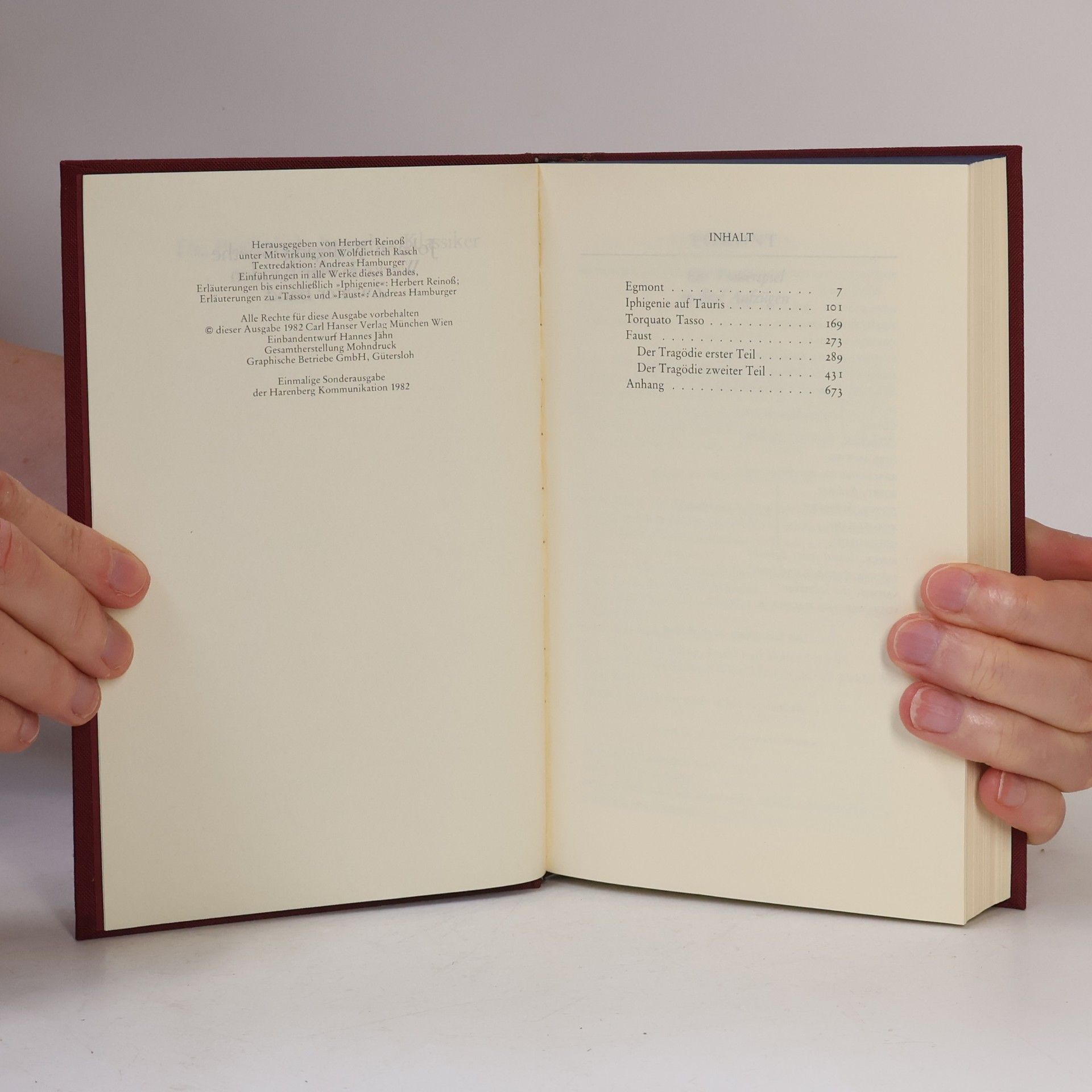 Autorenkollektiv Goethes Werke III/IV 10