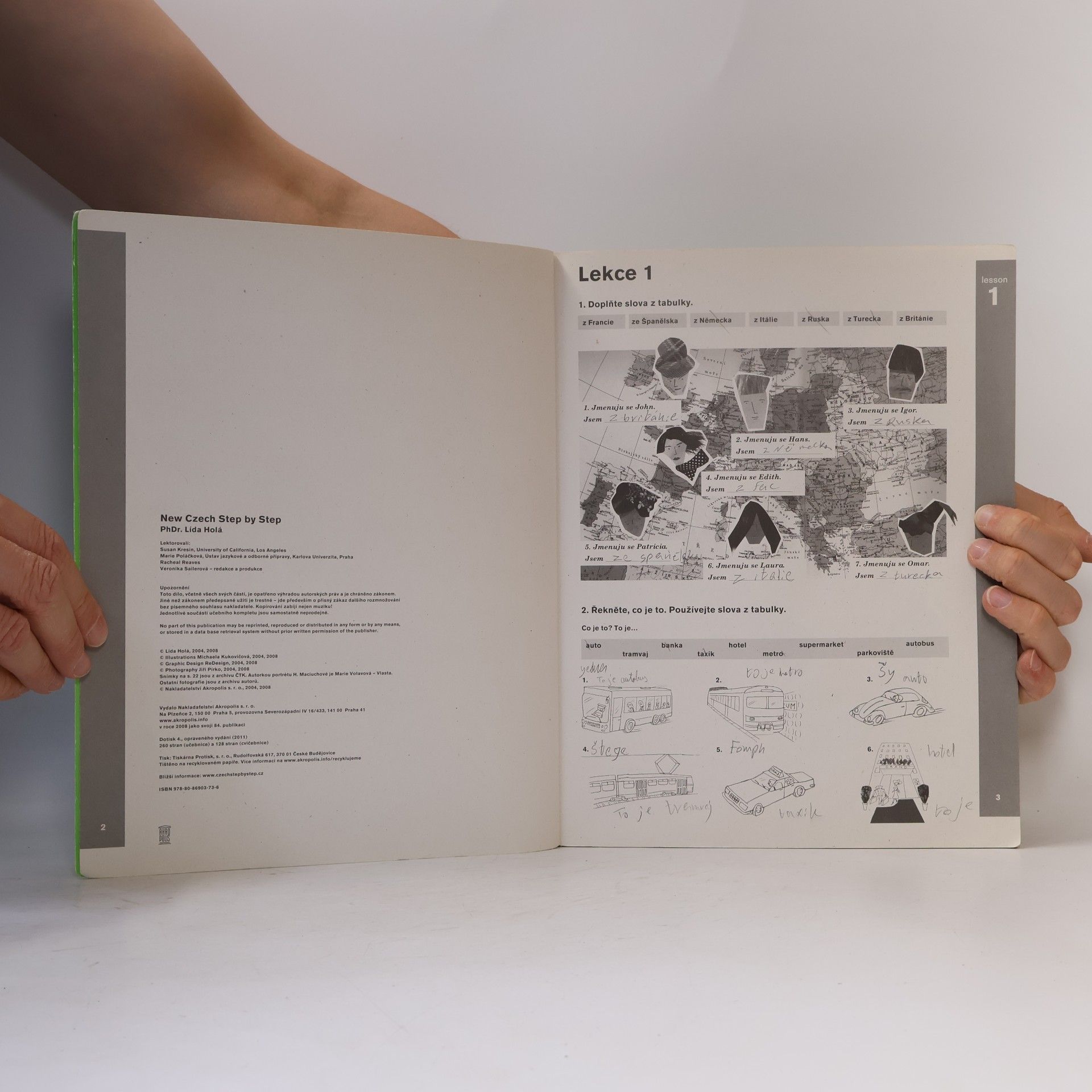Lída Holá New Czech Step by Step. Activity Book