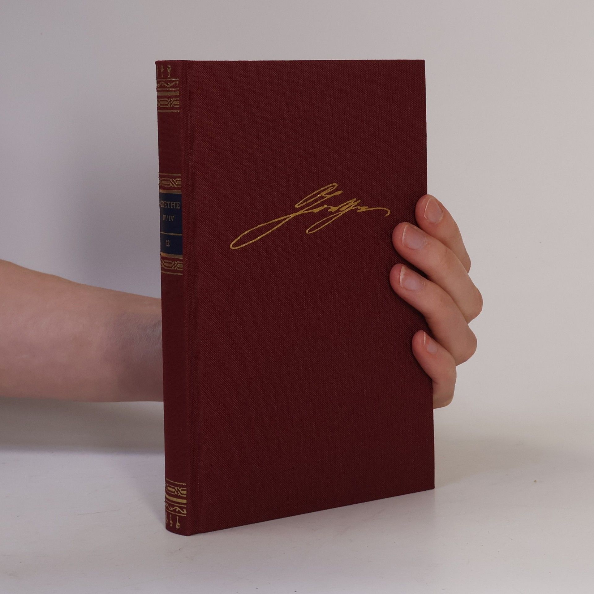 Johann Wolfgang von Goethe Goethe Werke IV/IV 12