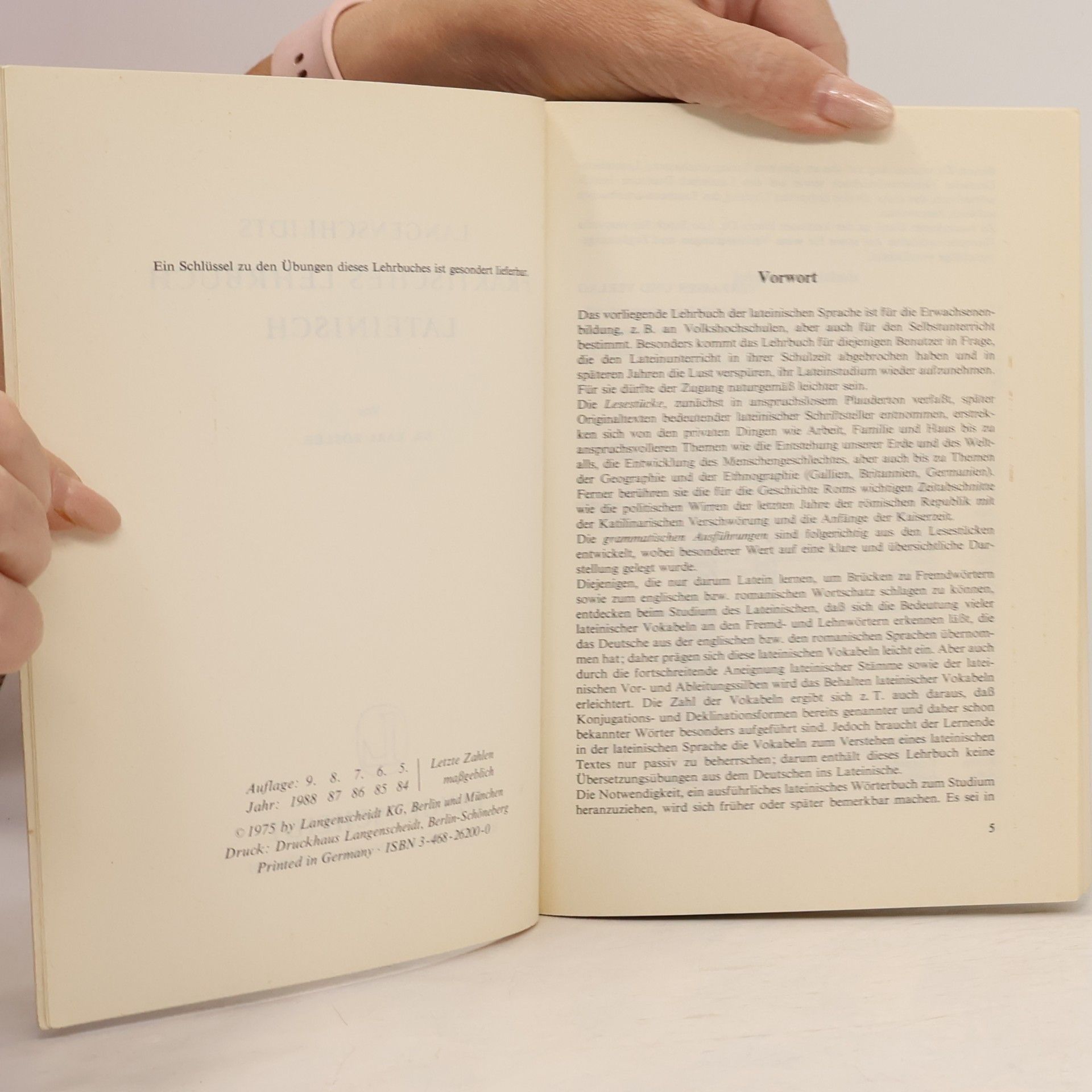 Karl Rösler Langenscheidts praktisches Lehrbuch Lateinisch