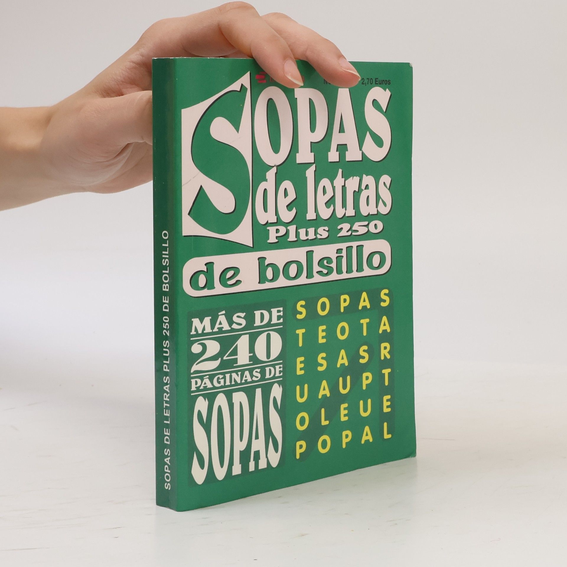 Collectif d'auteurs Sopas de letras plus 250 de bolsillo