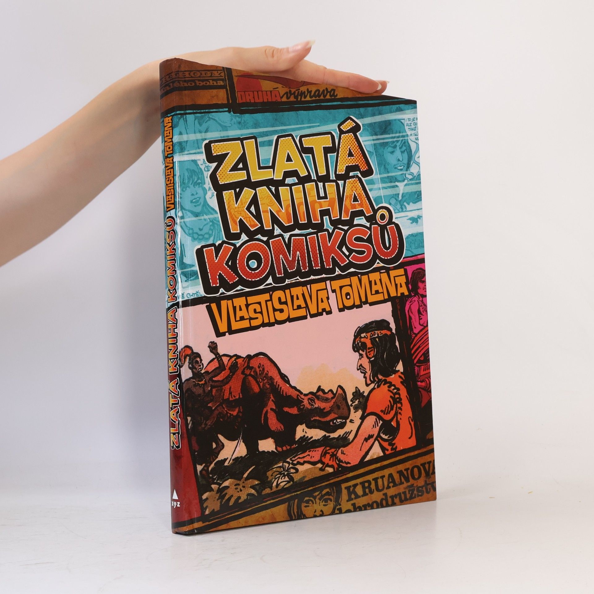 Vlastislav Toman Zlatá kniha komiksů Vlastislava Tomana