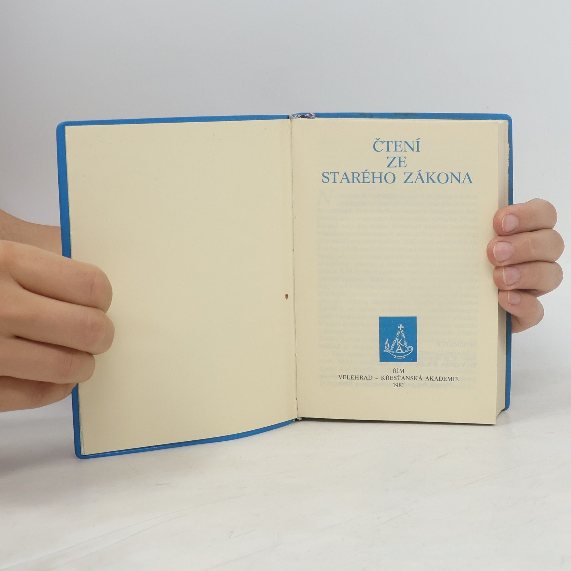 Various authors Čtení ze Starého zákona