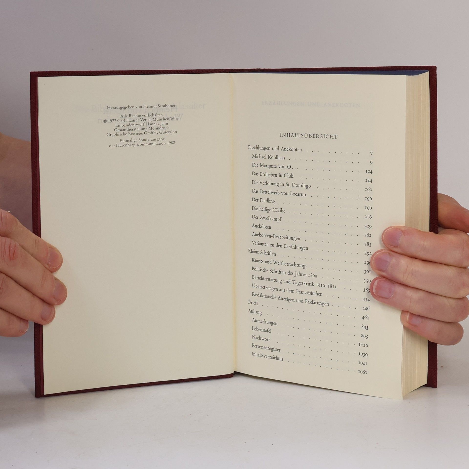 Heinrich von Kleist Kleist II/II 26