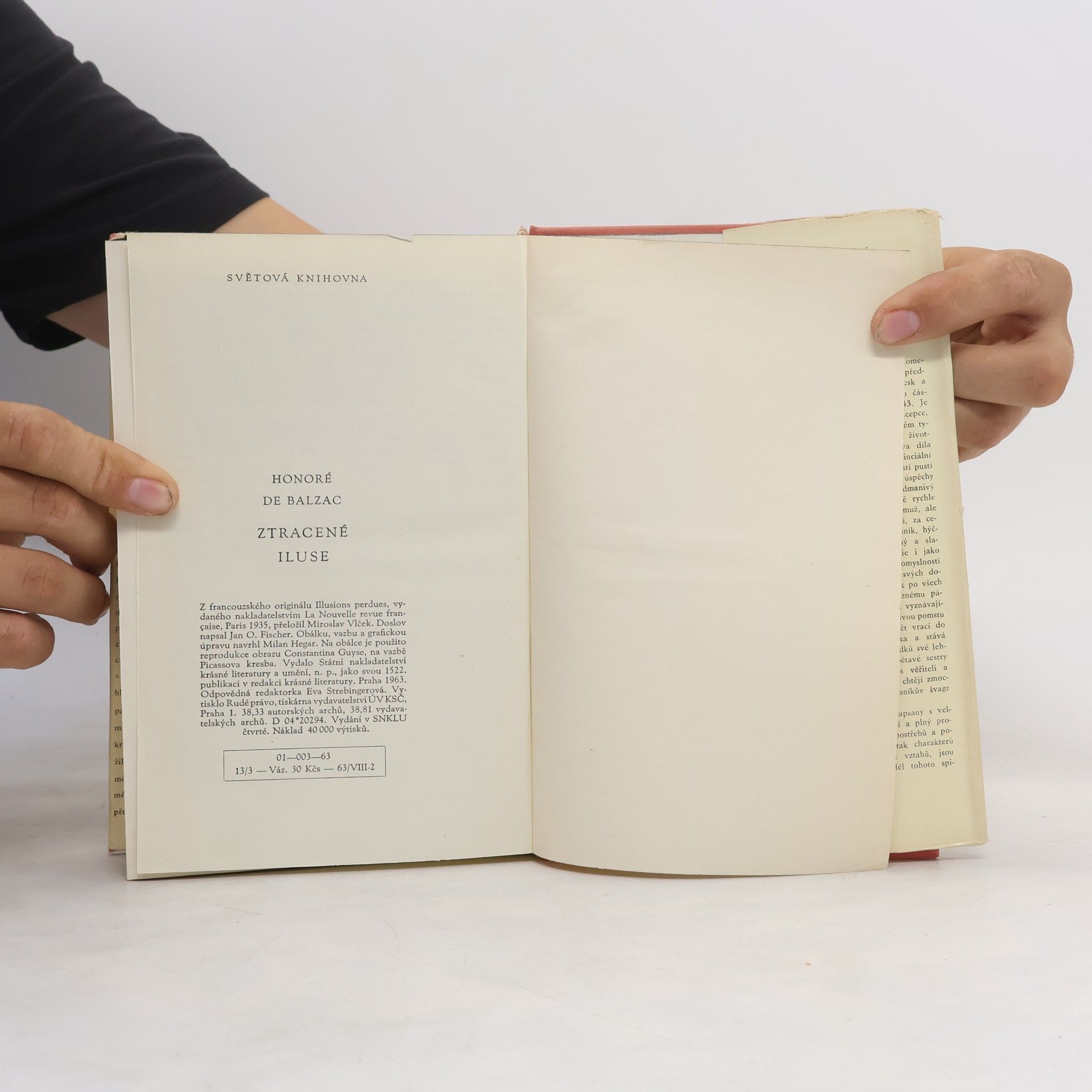 Honoré de Balzac Ztracené iluse