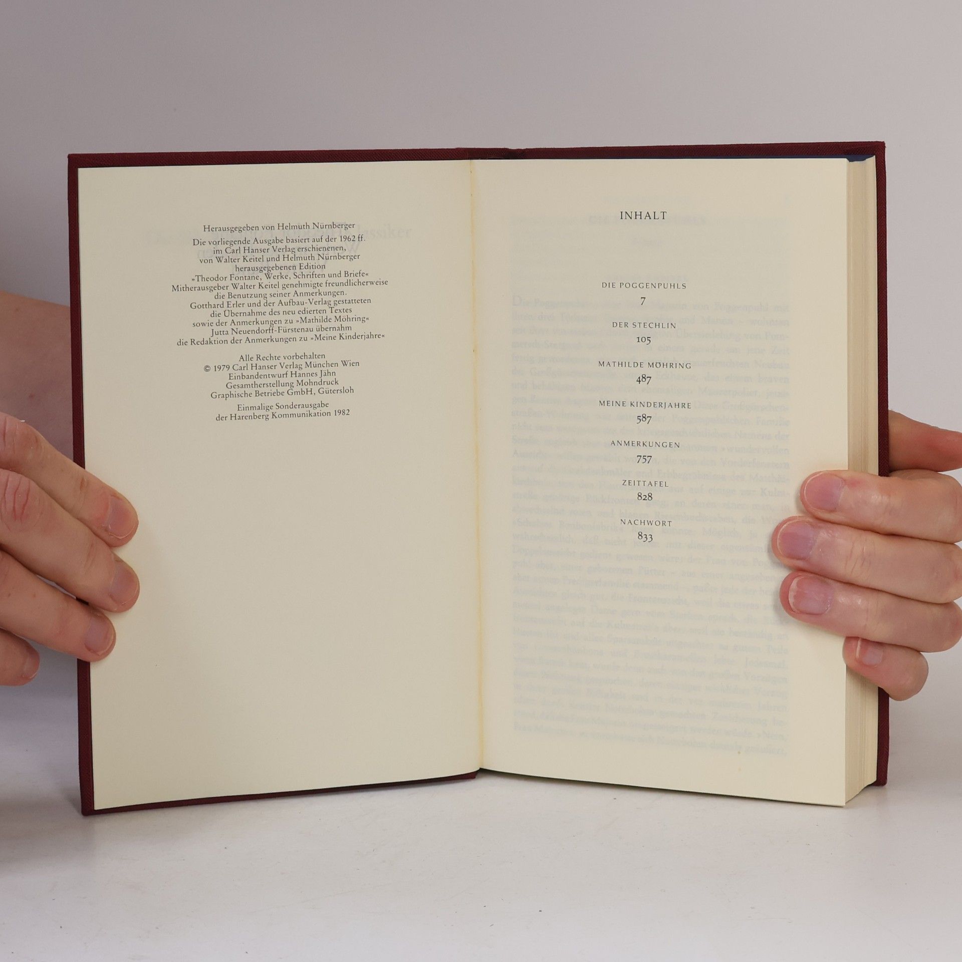 Theodor Fontane Die Bibliothek deutscher Klassiker. Band 53