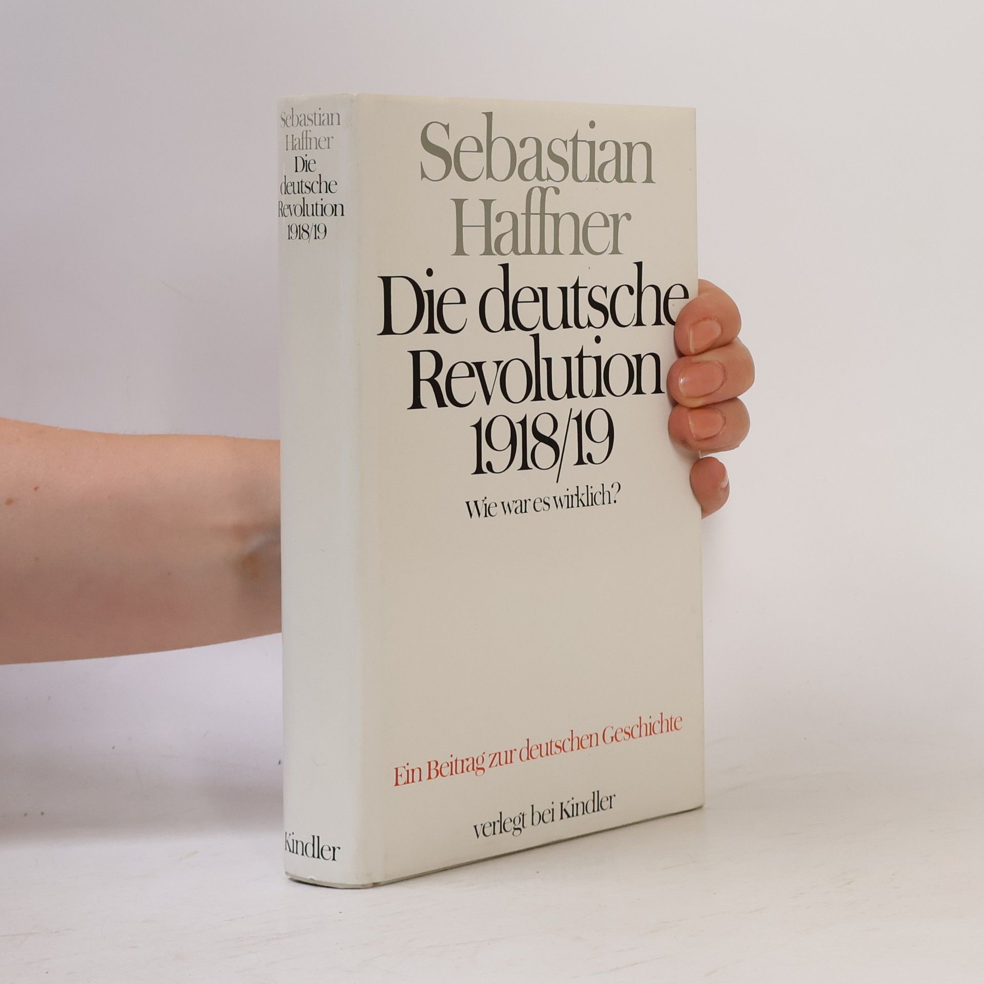 Sebastian Haffner Die deutsche Revolution 1918/19