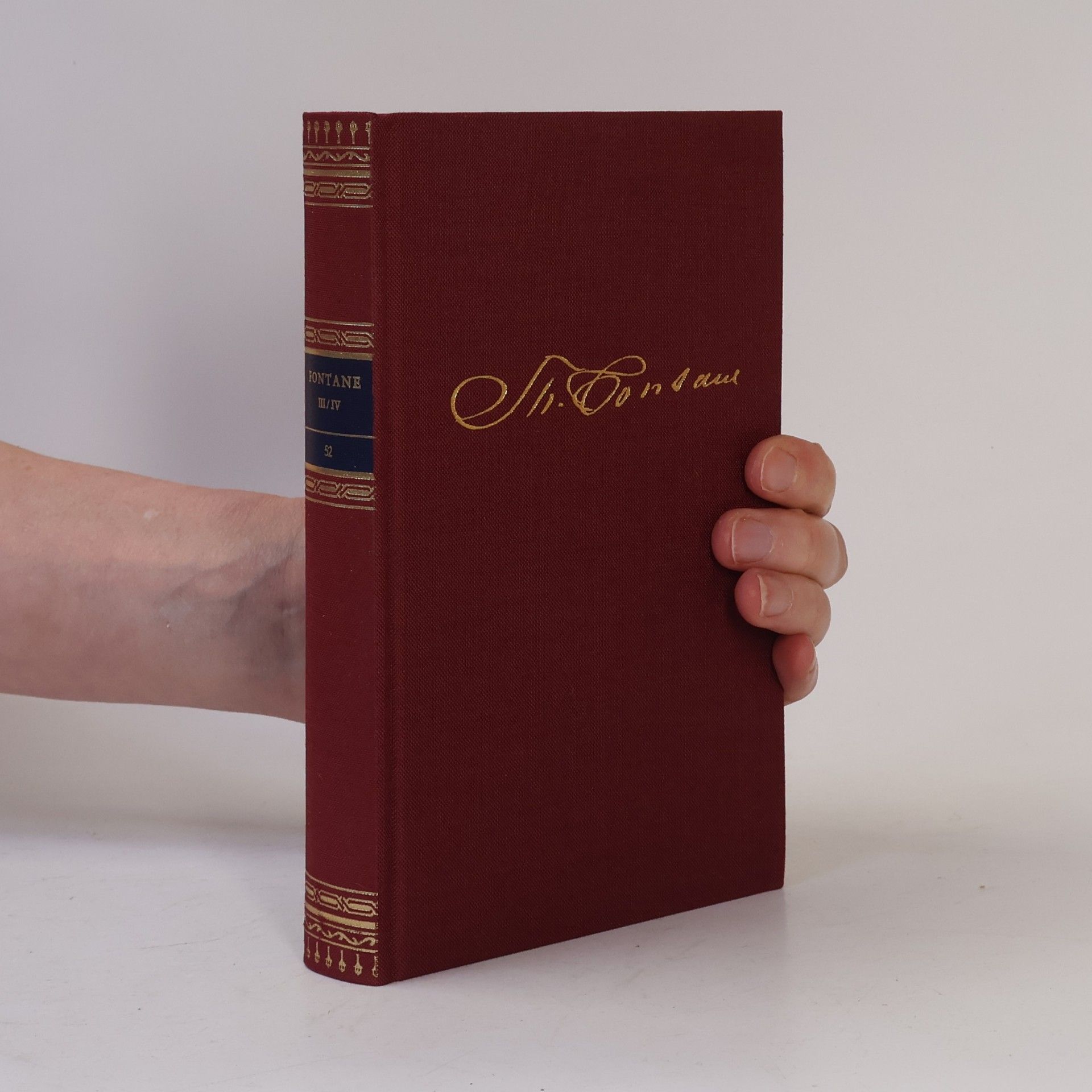 Theodor Fontane Die Bibliothek deutscher Klassiker Band 52