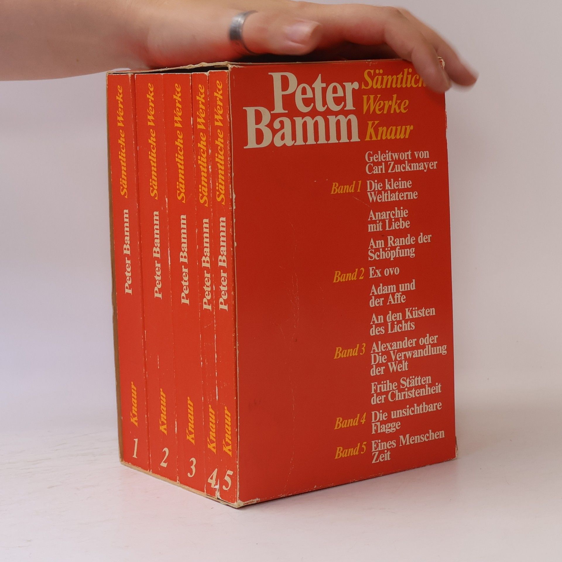 Peter Bamm Sämtliche Werke 1-5