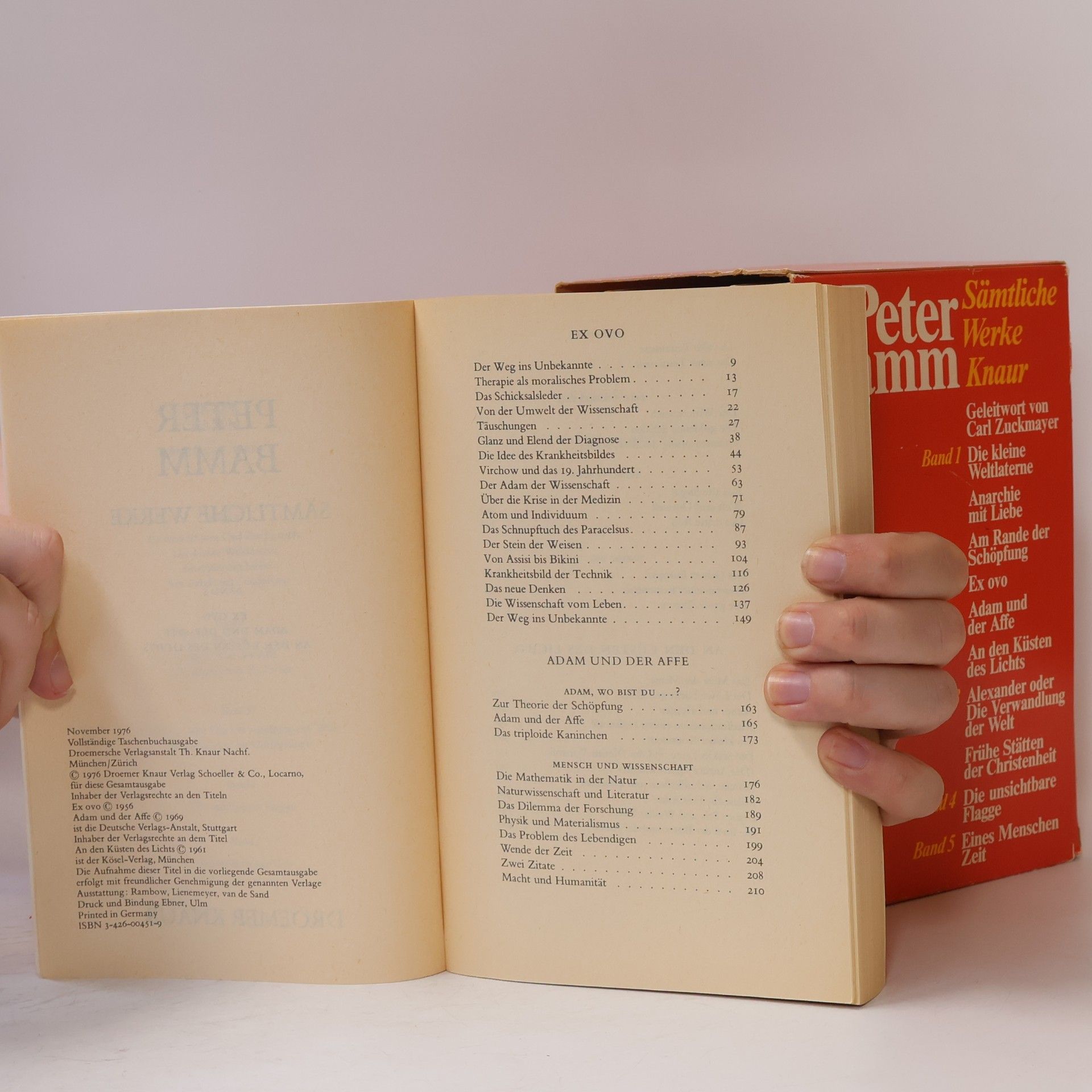 Peter Bamm Sämtliche Werke 1-5