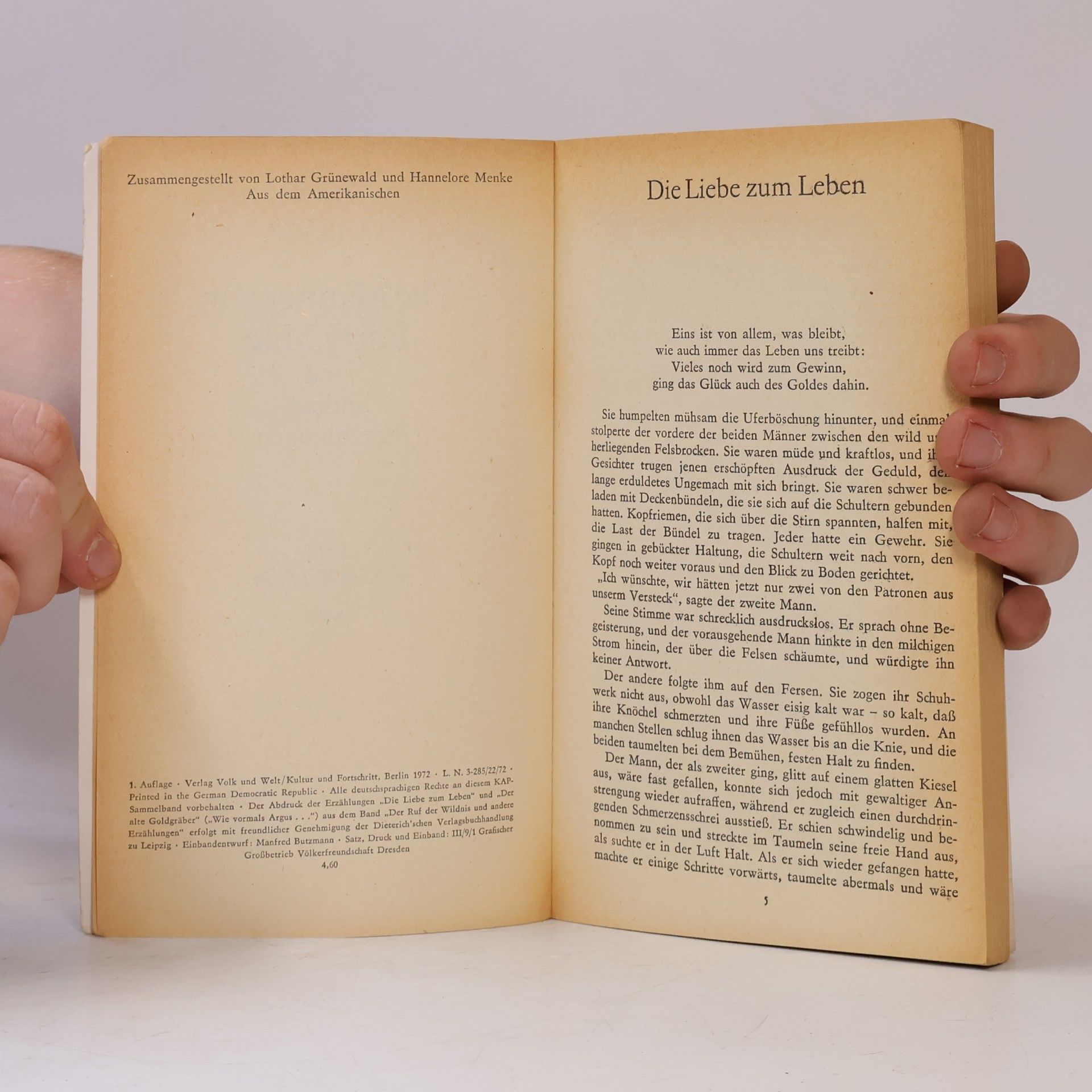 Jack London Die Männer von Forty Mile