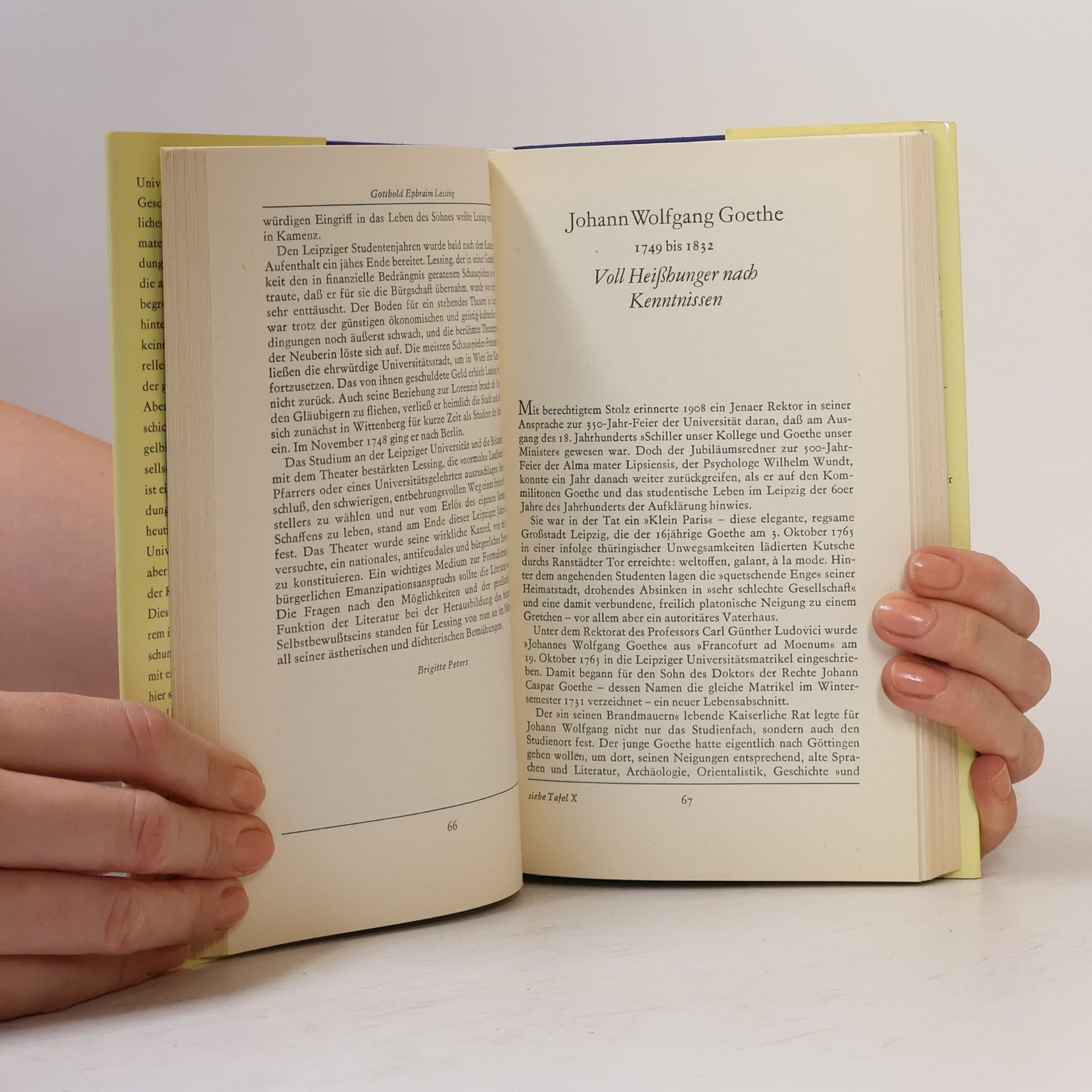 Various authors Berühmte Leipziger Studenten