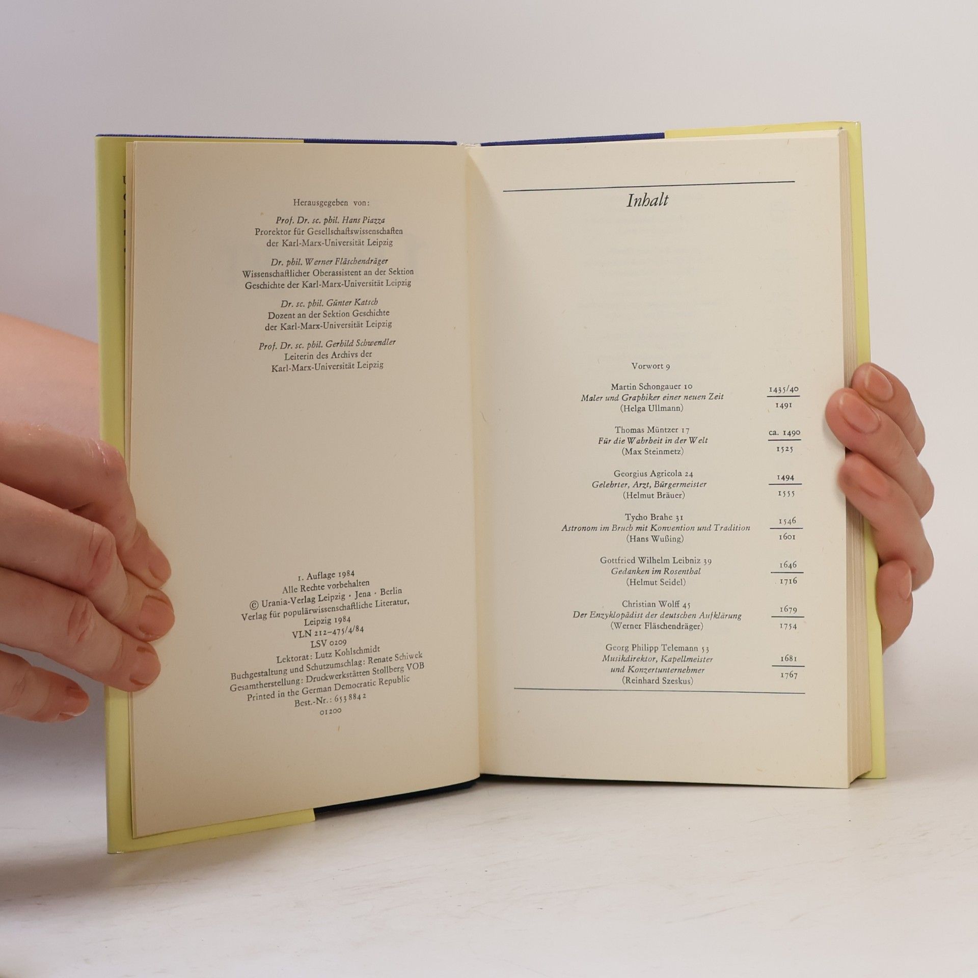 Various authors Berühmte Leipziger Studenten