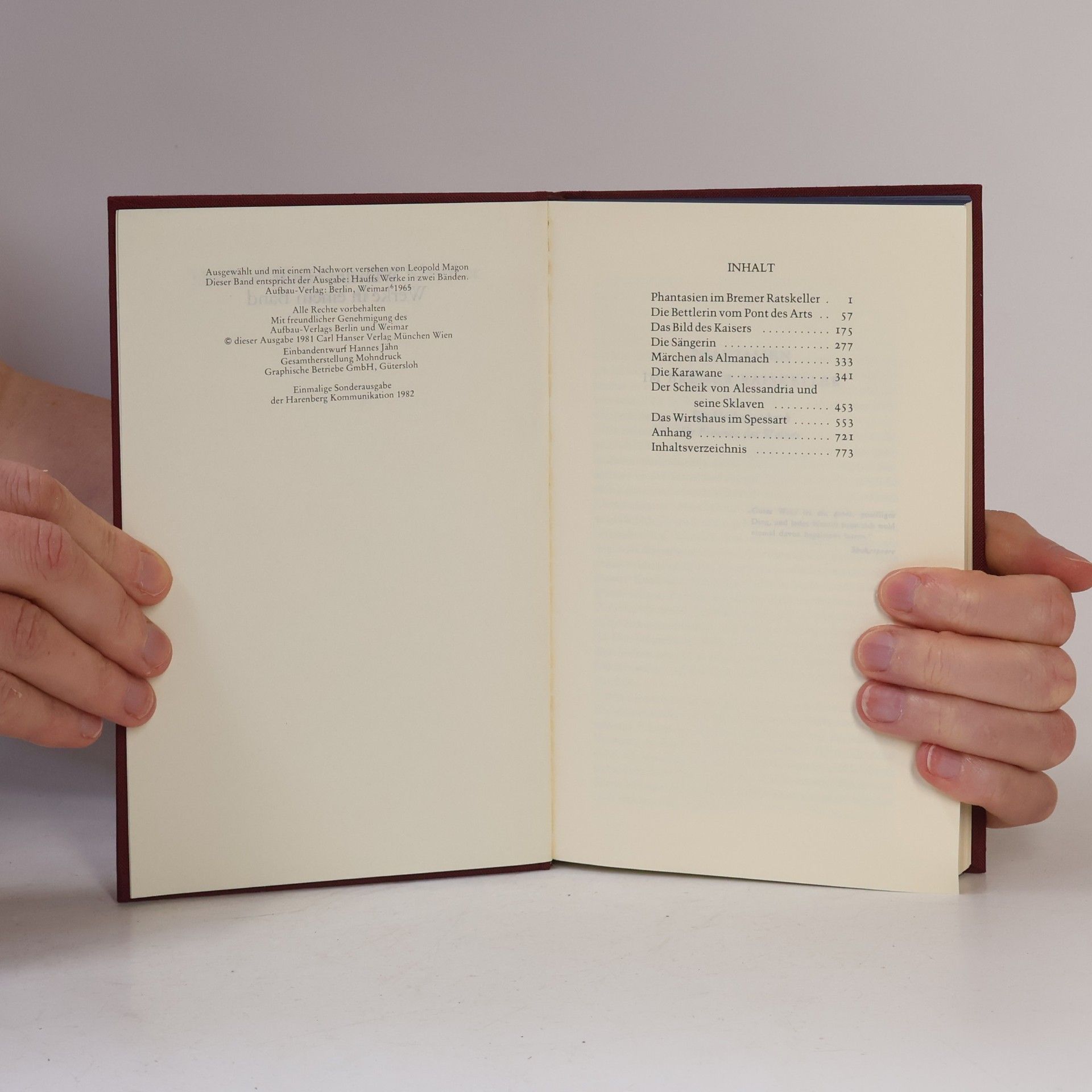 Wilhelm Hauff Hauff 41