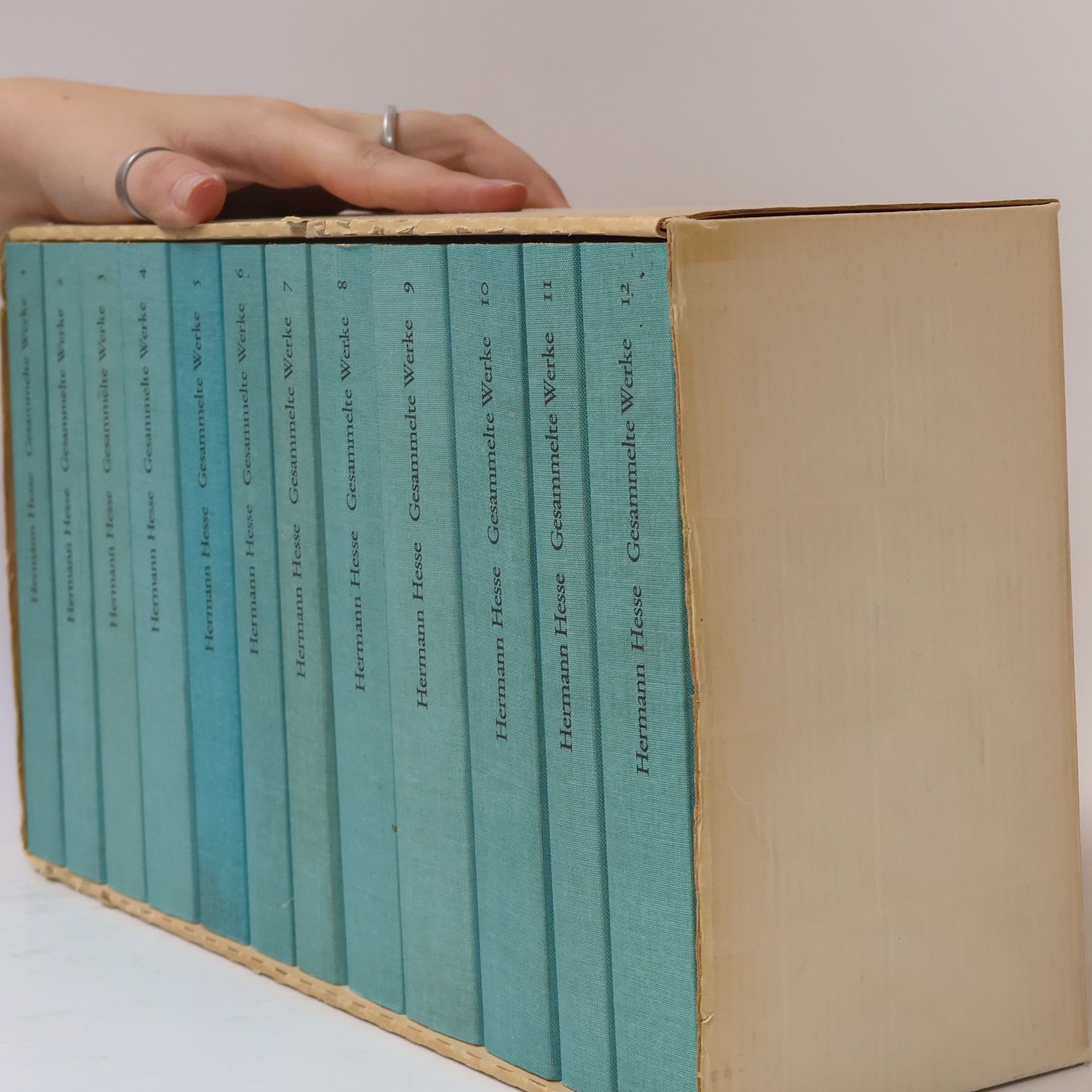 Hermann Hesse Gesammelte Werke. 1 - 12. Box