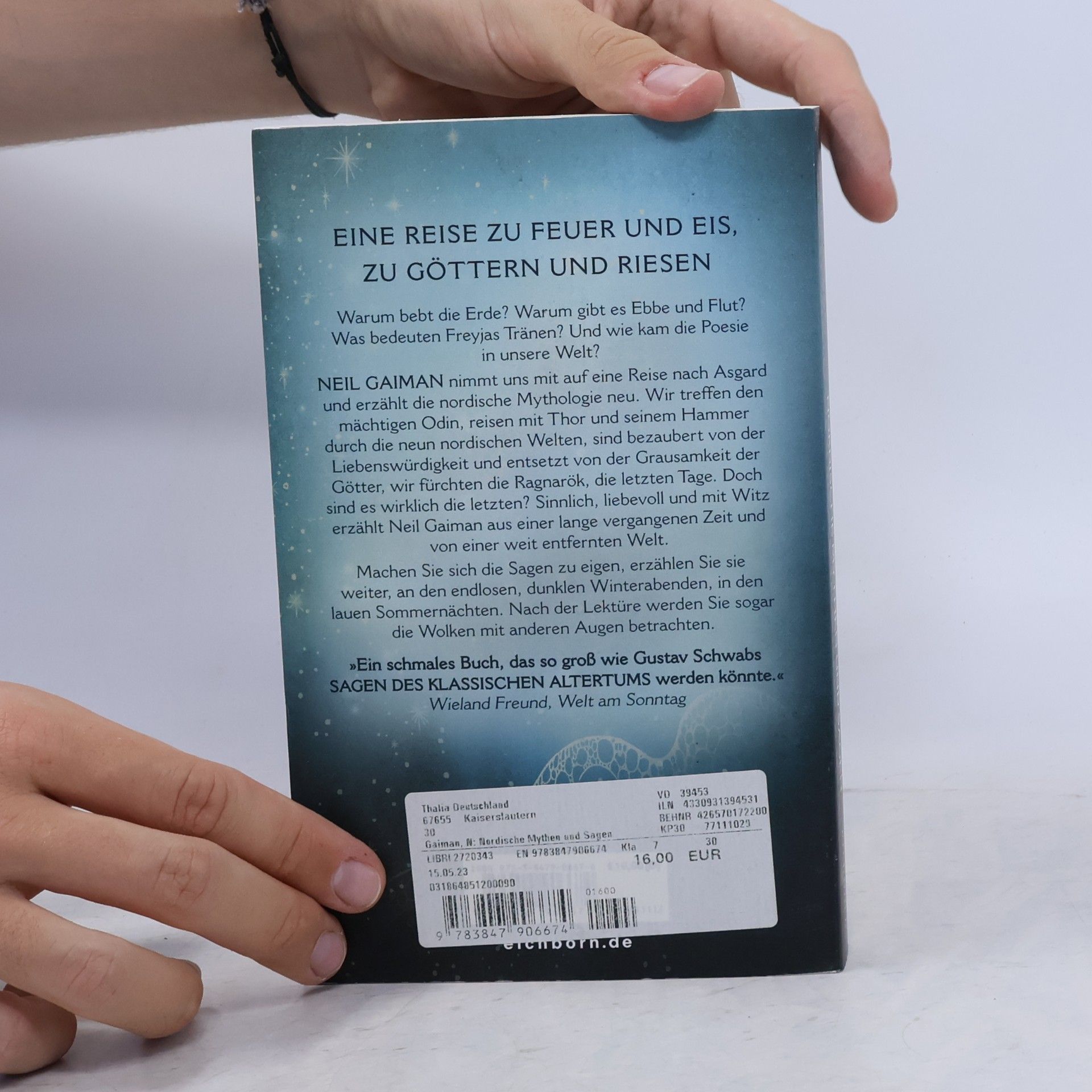 Neil Gaiman Nordische Mythen und Sagen