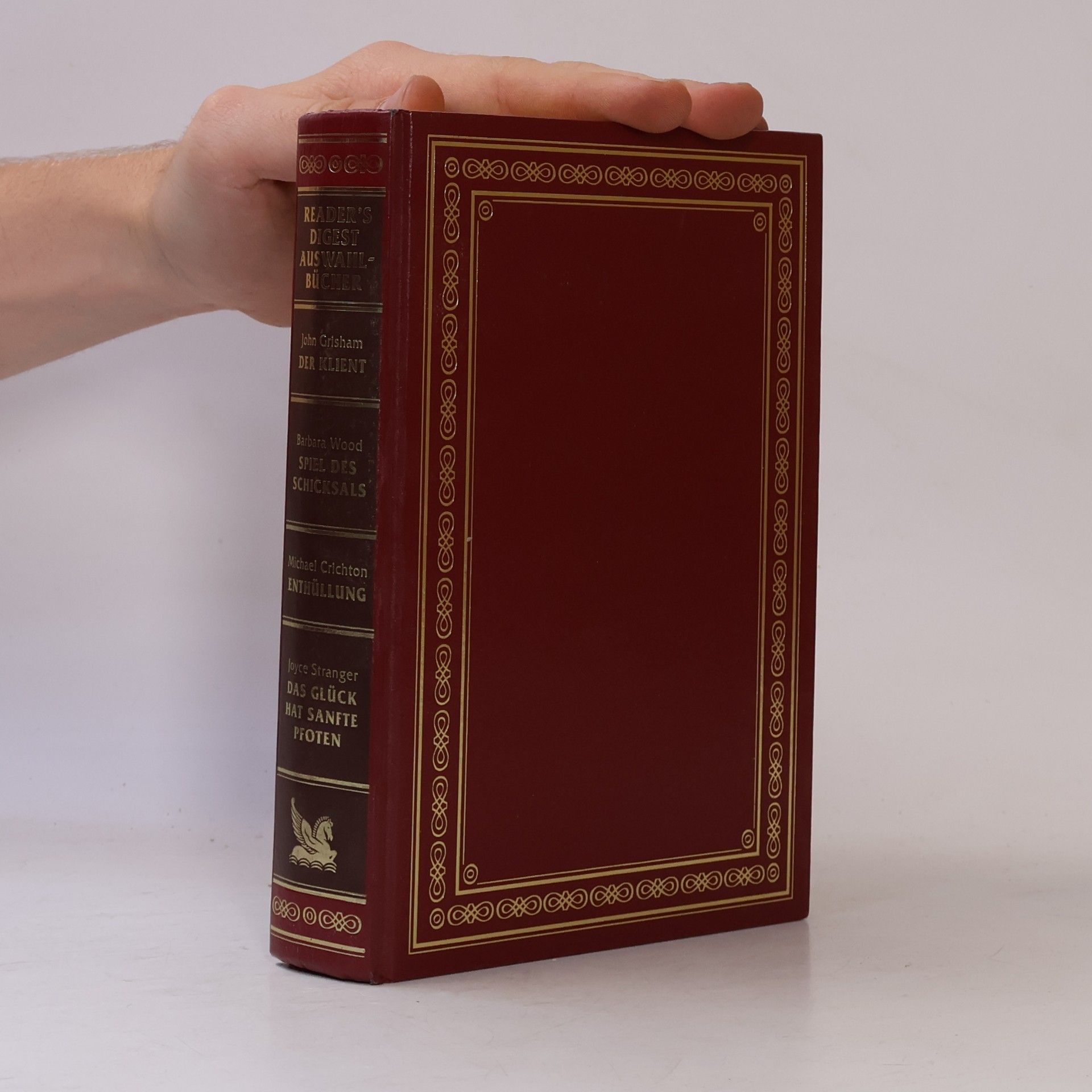 Joyce Stranger Reader's Digest Auswahlbücher. Der Klient. Spiel des Schicksals. Enthüllung. Das Glück hat Sanfte Pfoten